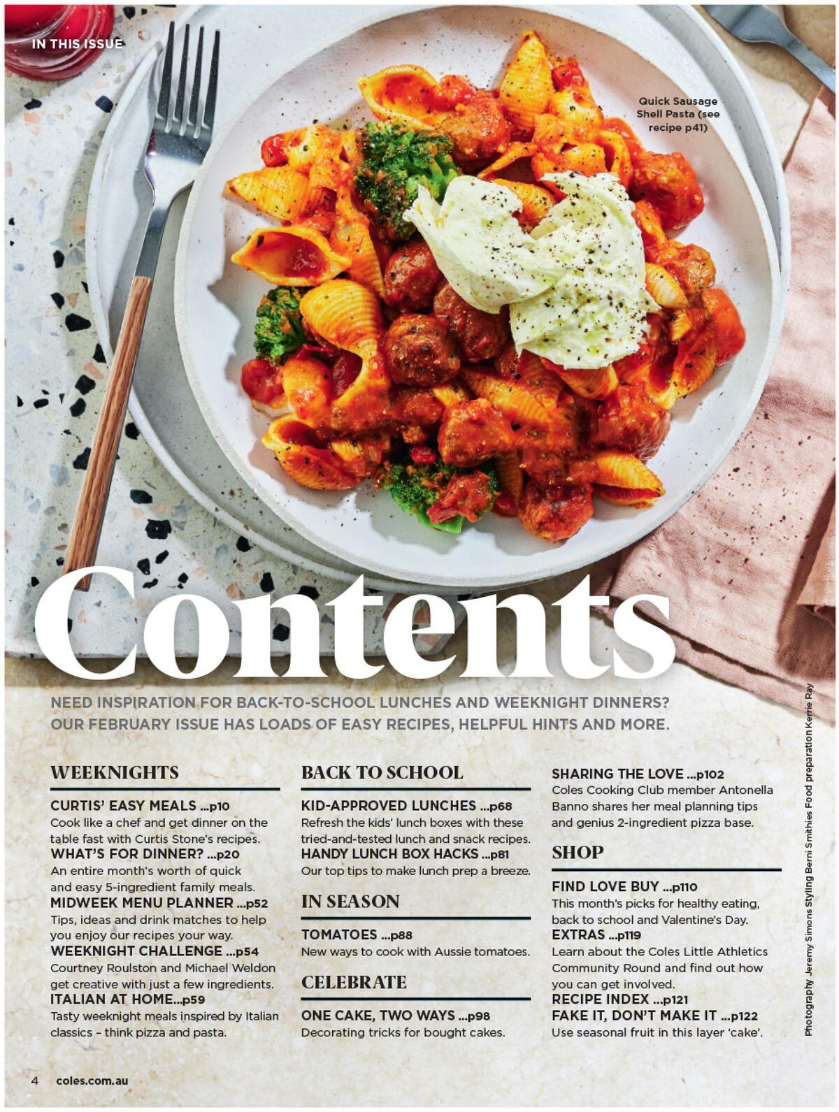 Coles Magazine February Catalogues from 1 February