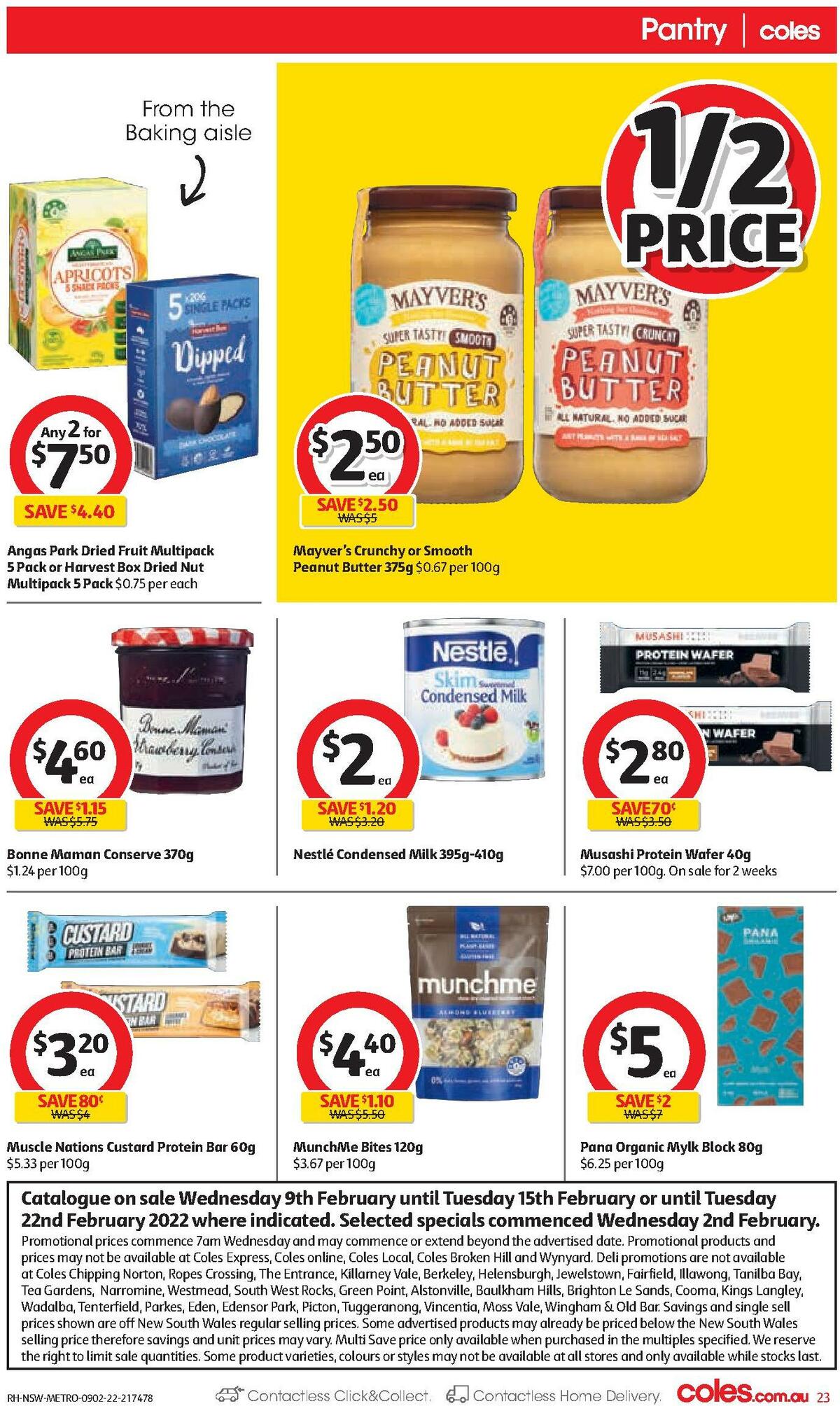 Coles Catalogues from 9 February