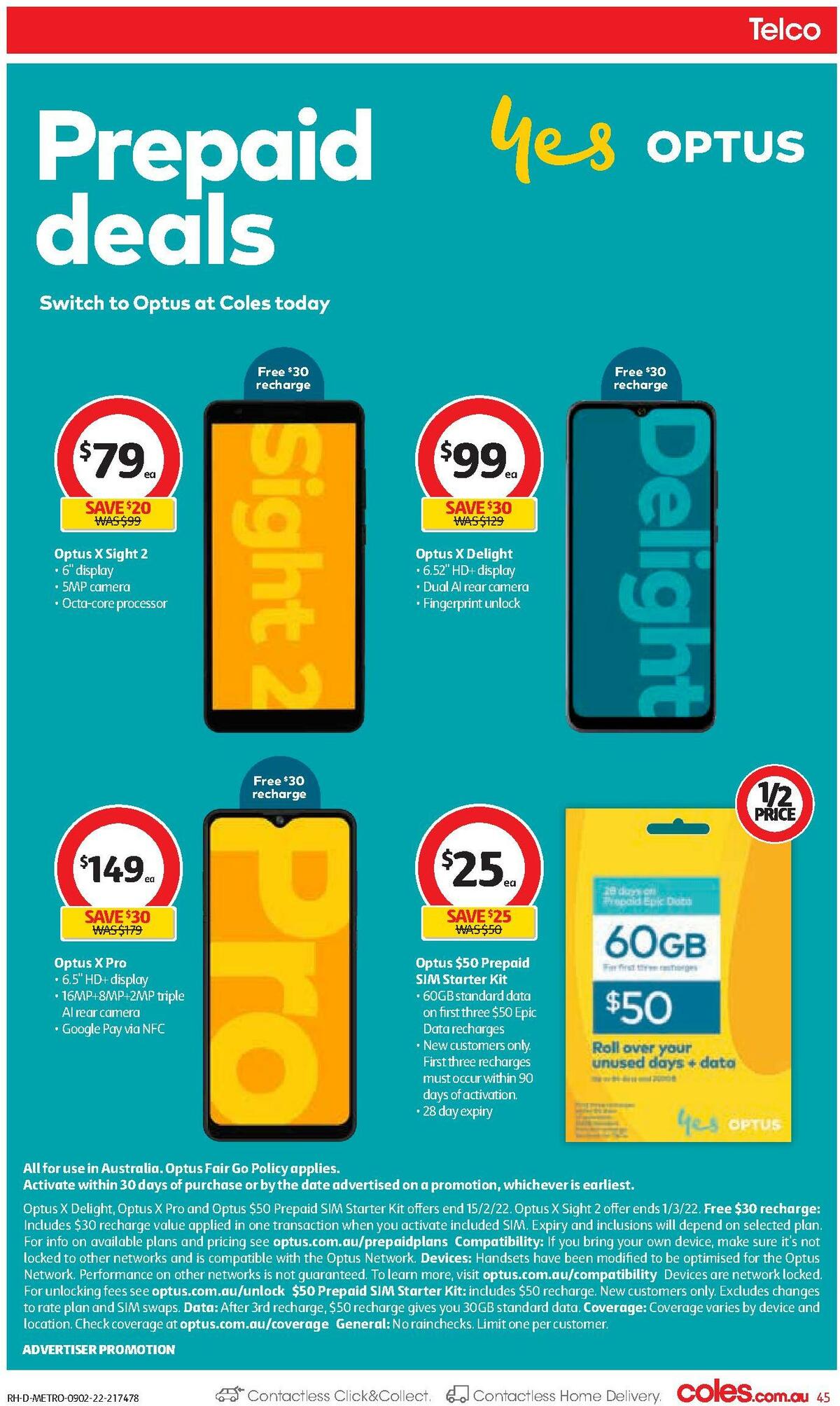 Coles Catalogues from 9 February