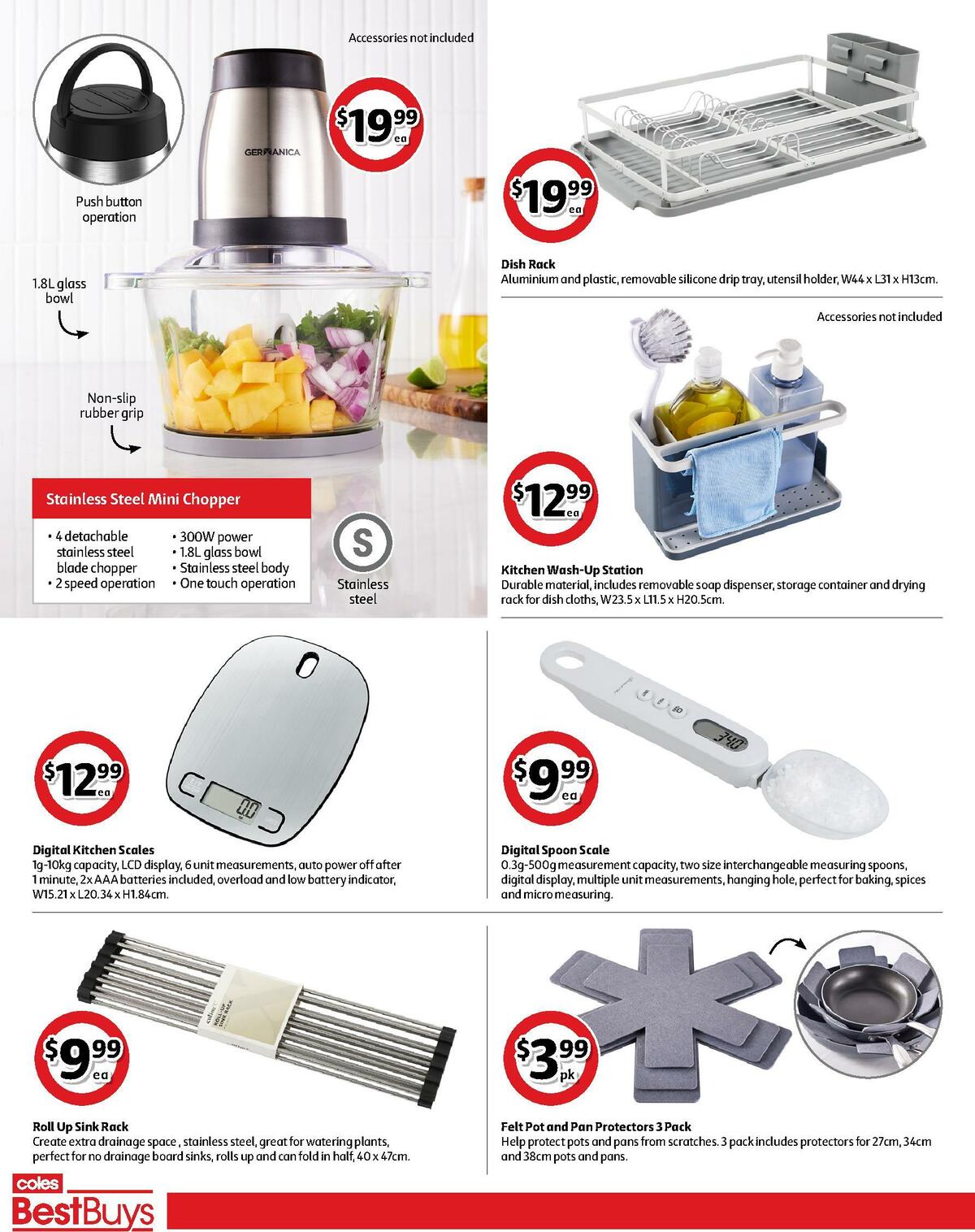Coles Best Buys - Tidy Kitchen Catalogues from 18 February
