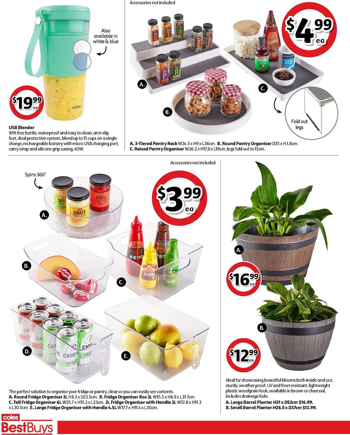 Coles Best Buys - Tidy Kitchen Catalogues from 18 February