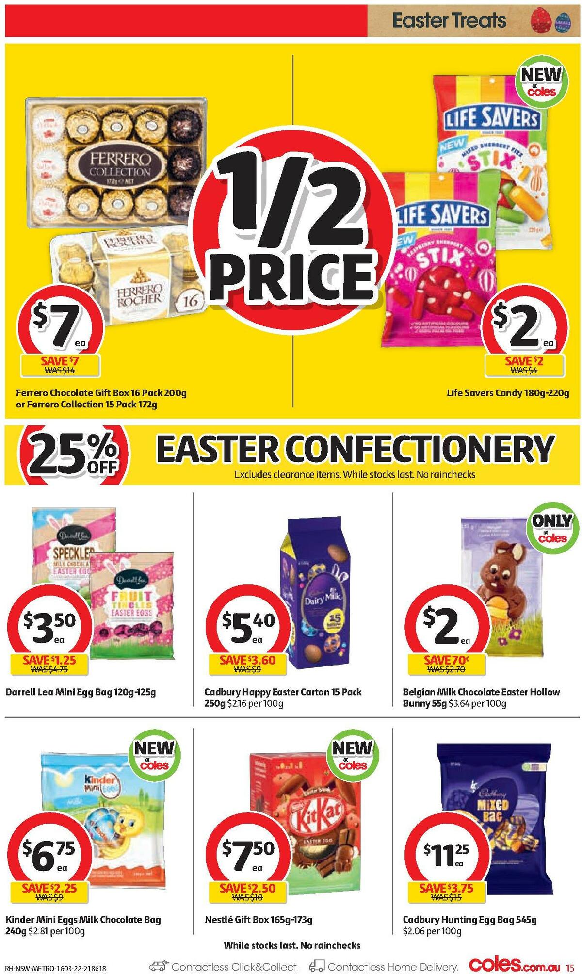 Coles Catalogues from 16 March