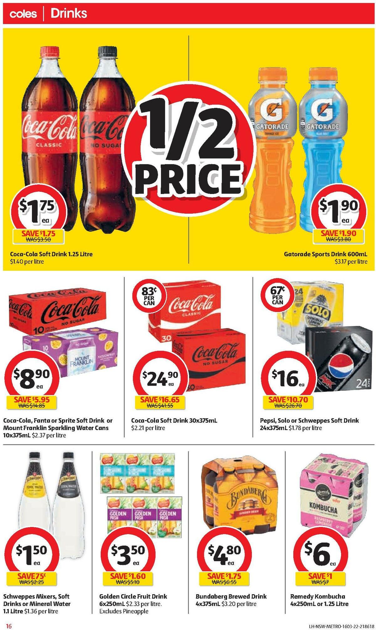 Coles Catalogues from 16 March