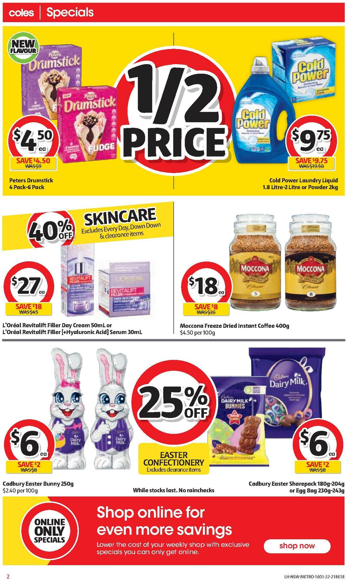 Coles Catalogues from 16 March