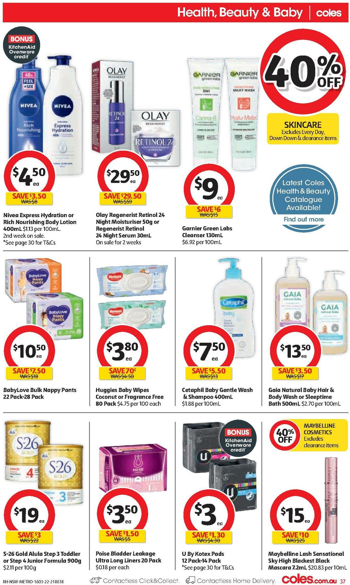 Coles Catalogues from 16 March