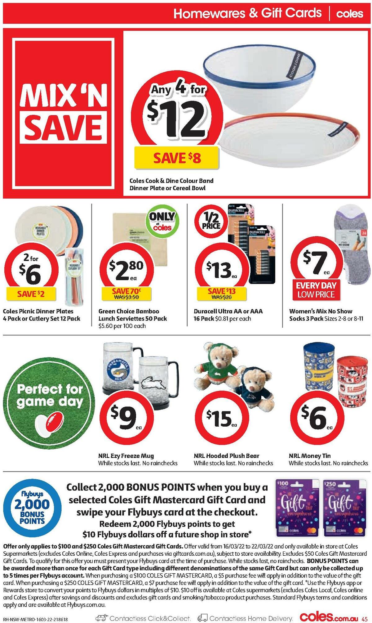 Coles Catalogues from 16 March