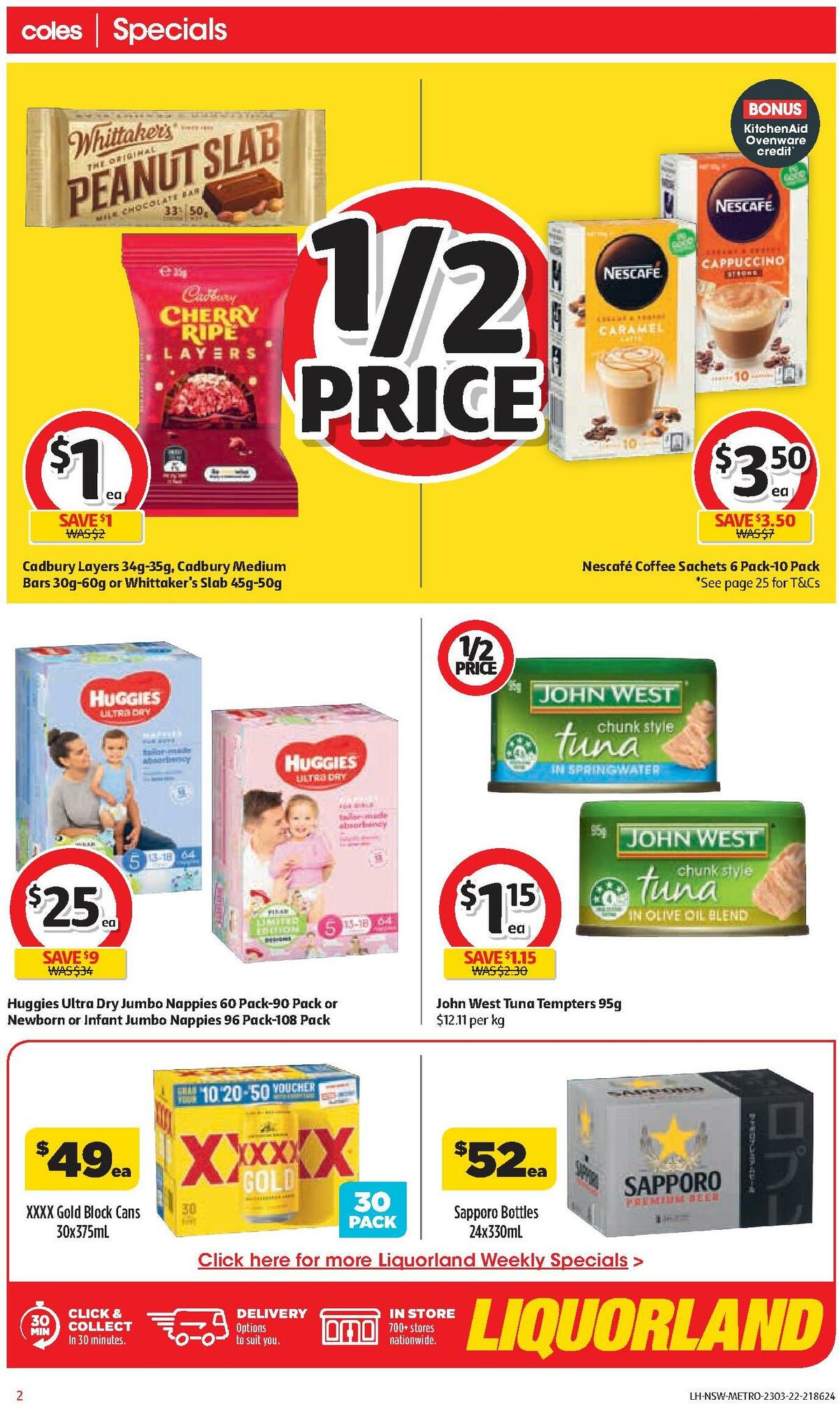 Coles Catalogues from 23 March