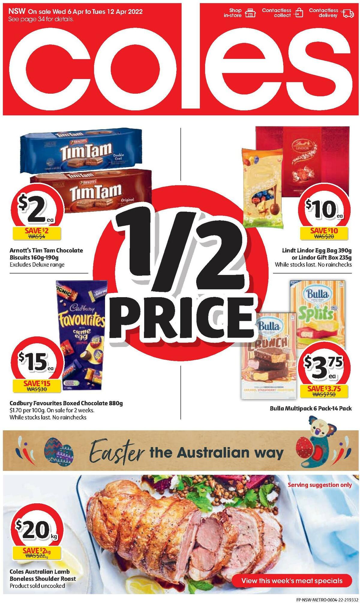 Coles Catalogues from 6 April