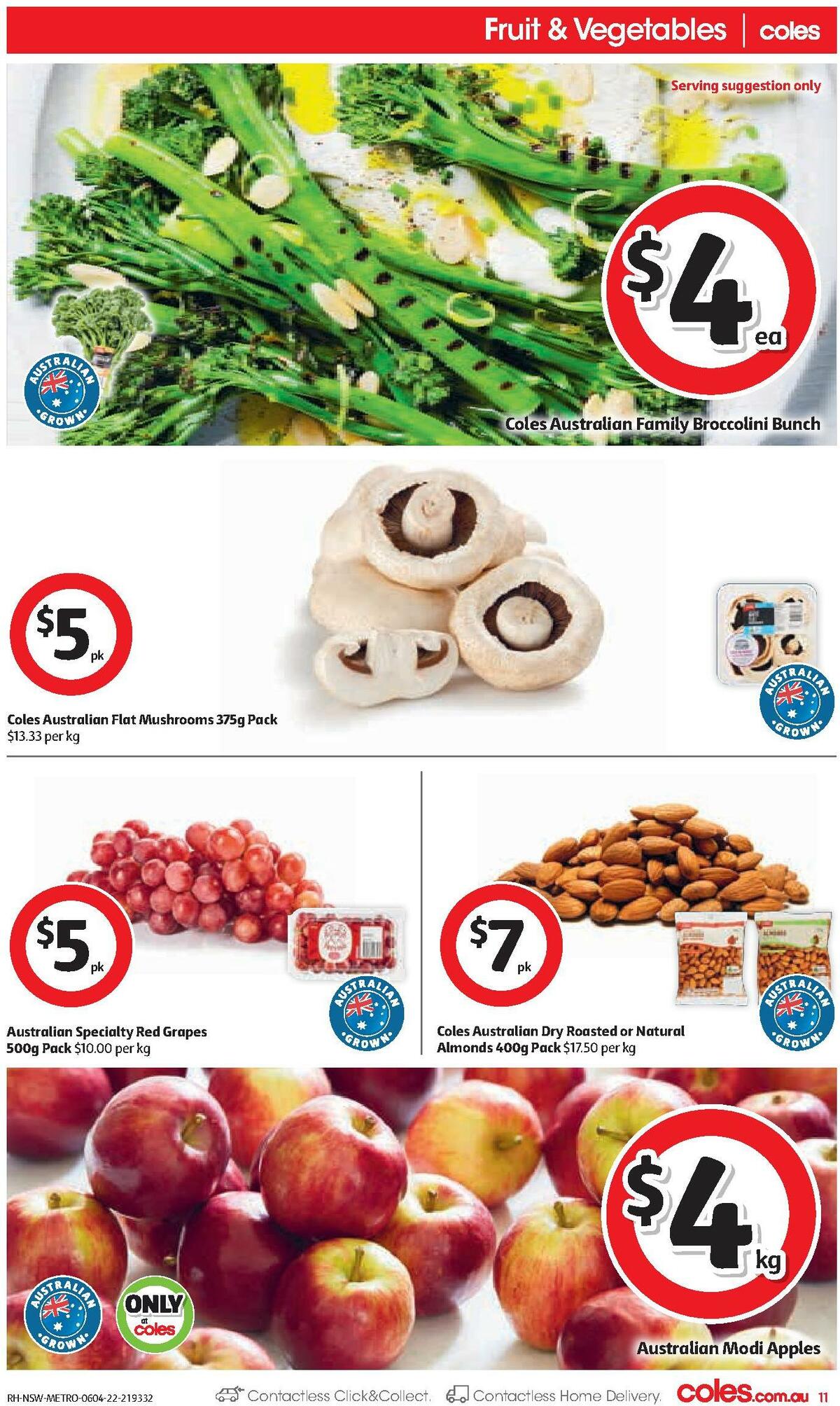 Coles Catalogues from 6 April