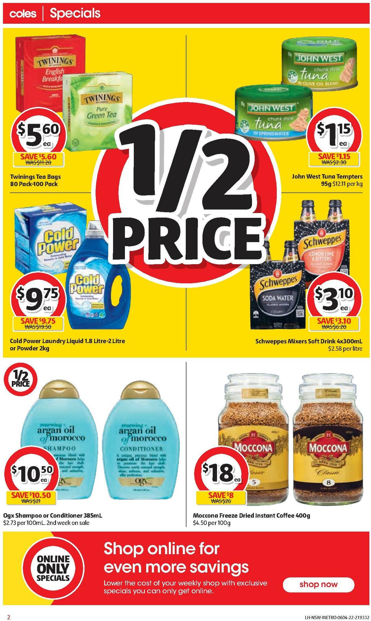 Coles Catalogues from 6 April