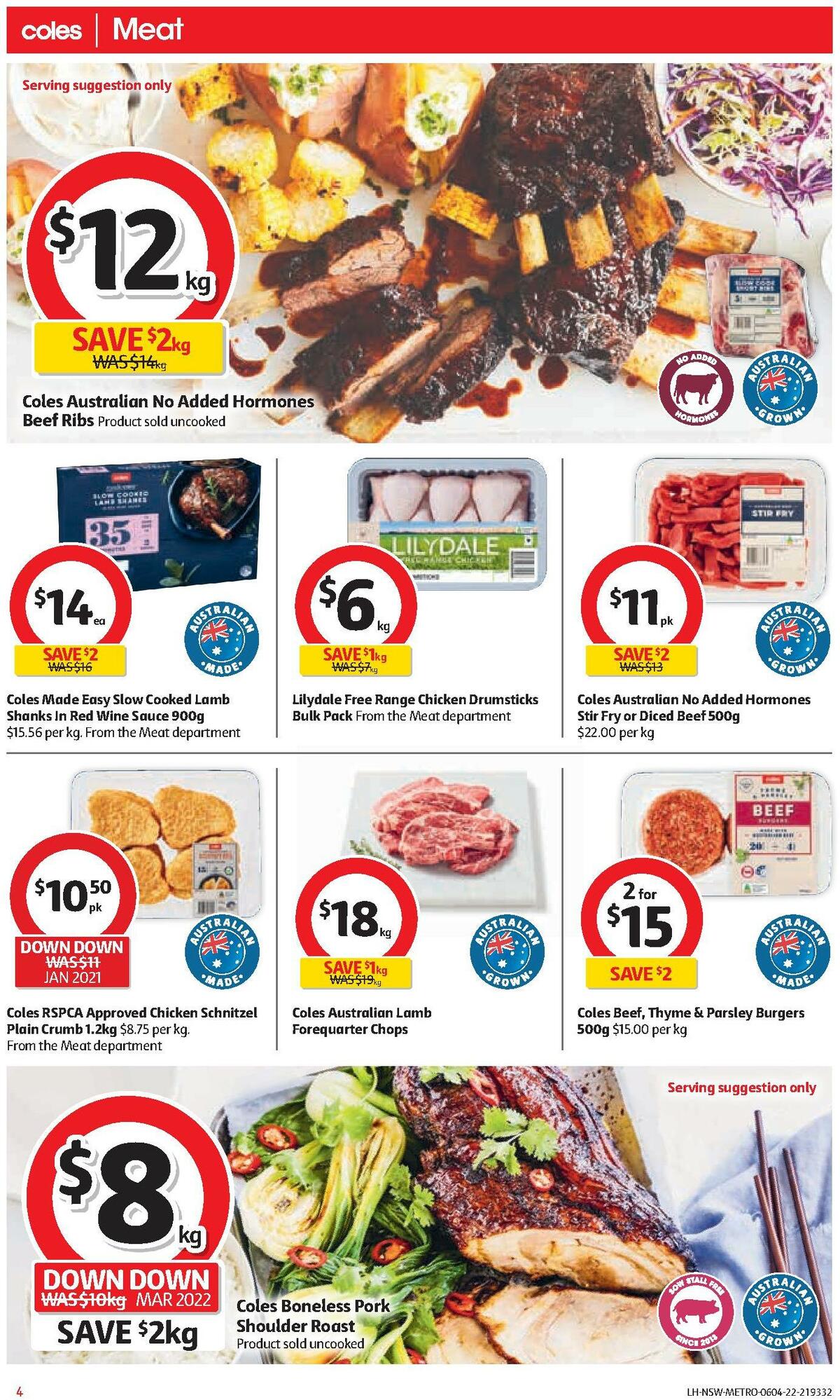 Coles Catalogues from 6 April