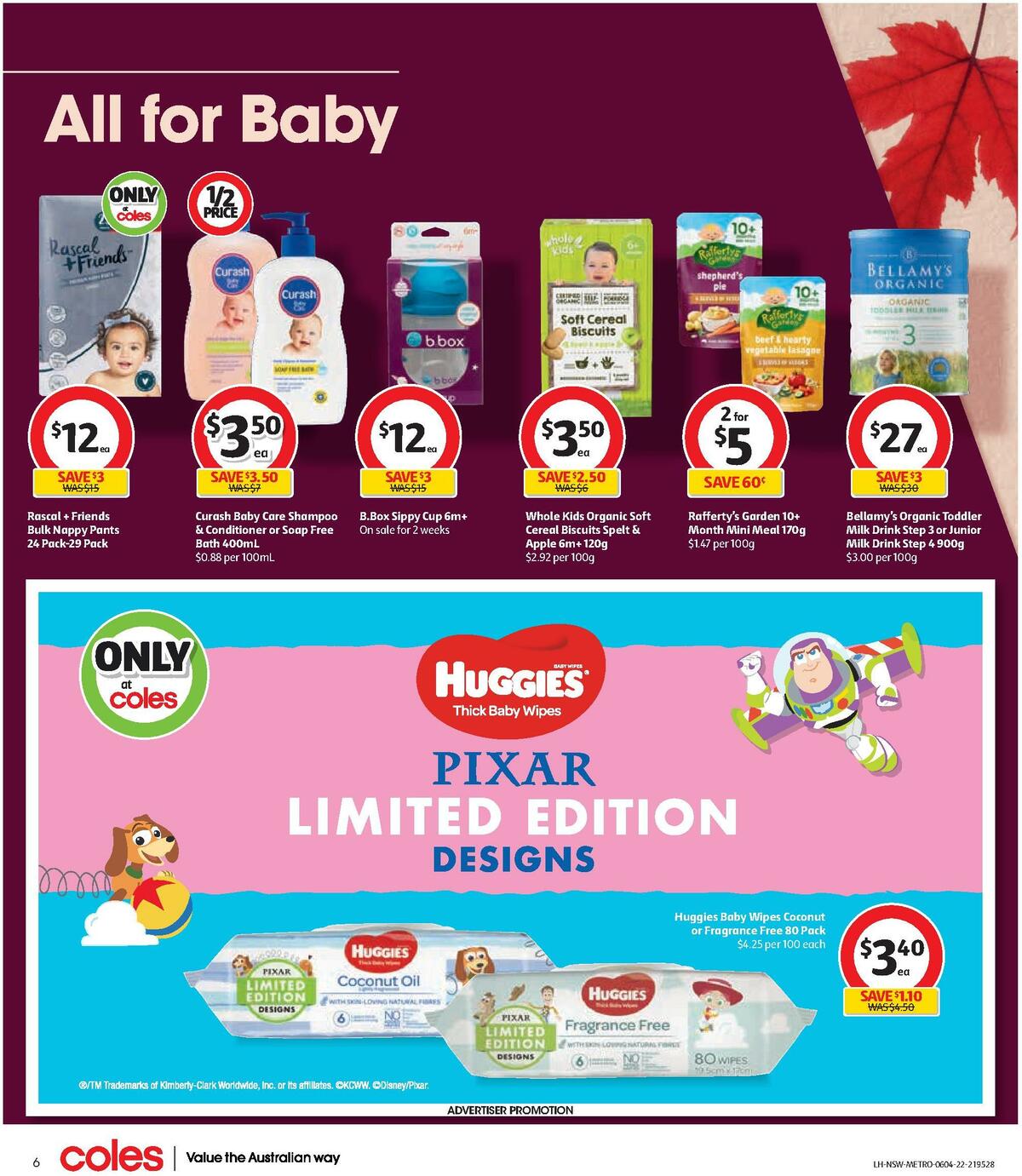 Coles Health & Beauty Catalogues from 6 April