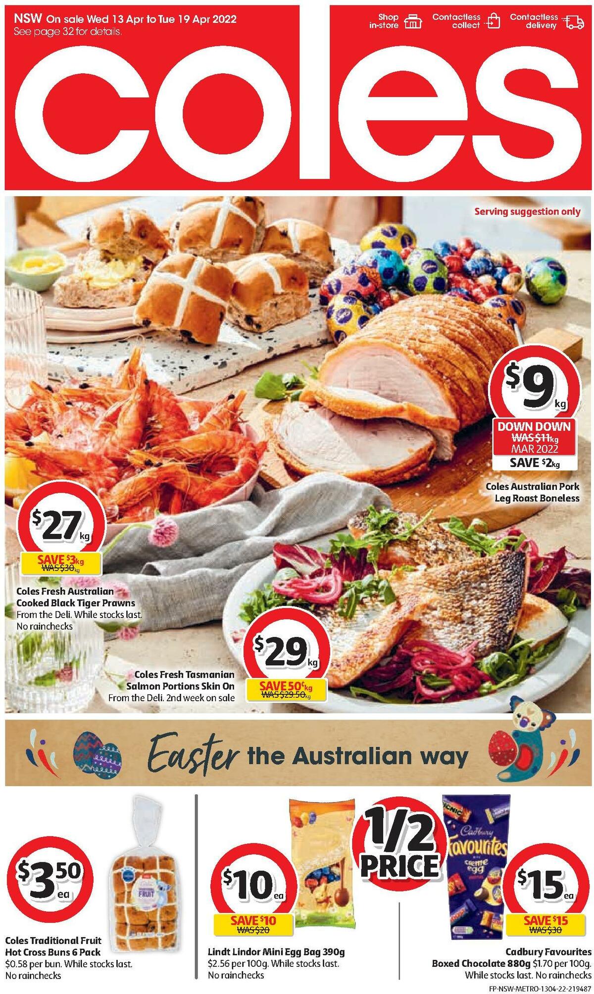 Coles Catalogues from 13 April