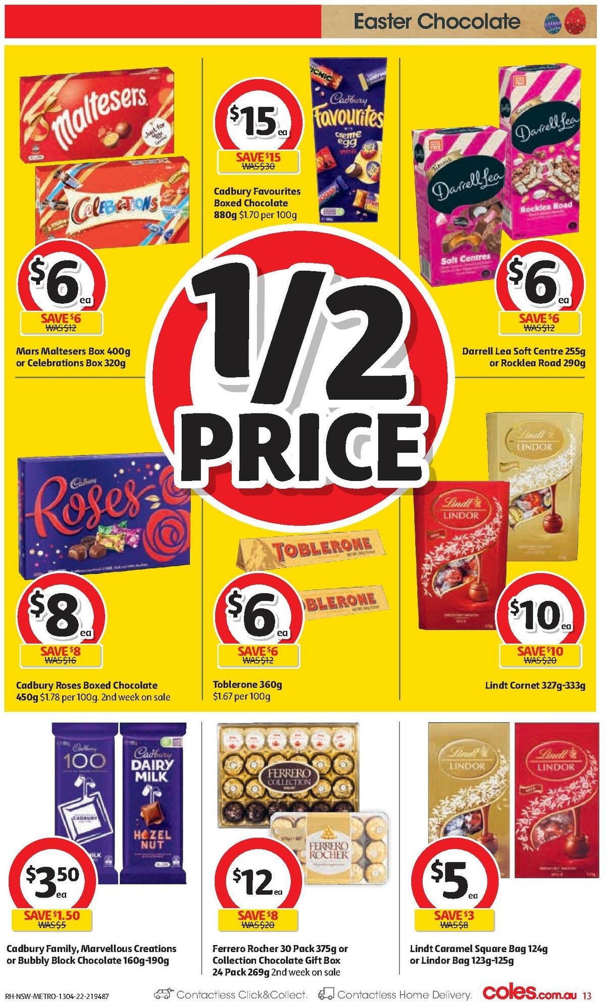 Coles Catalogues from 13 April