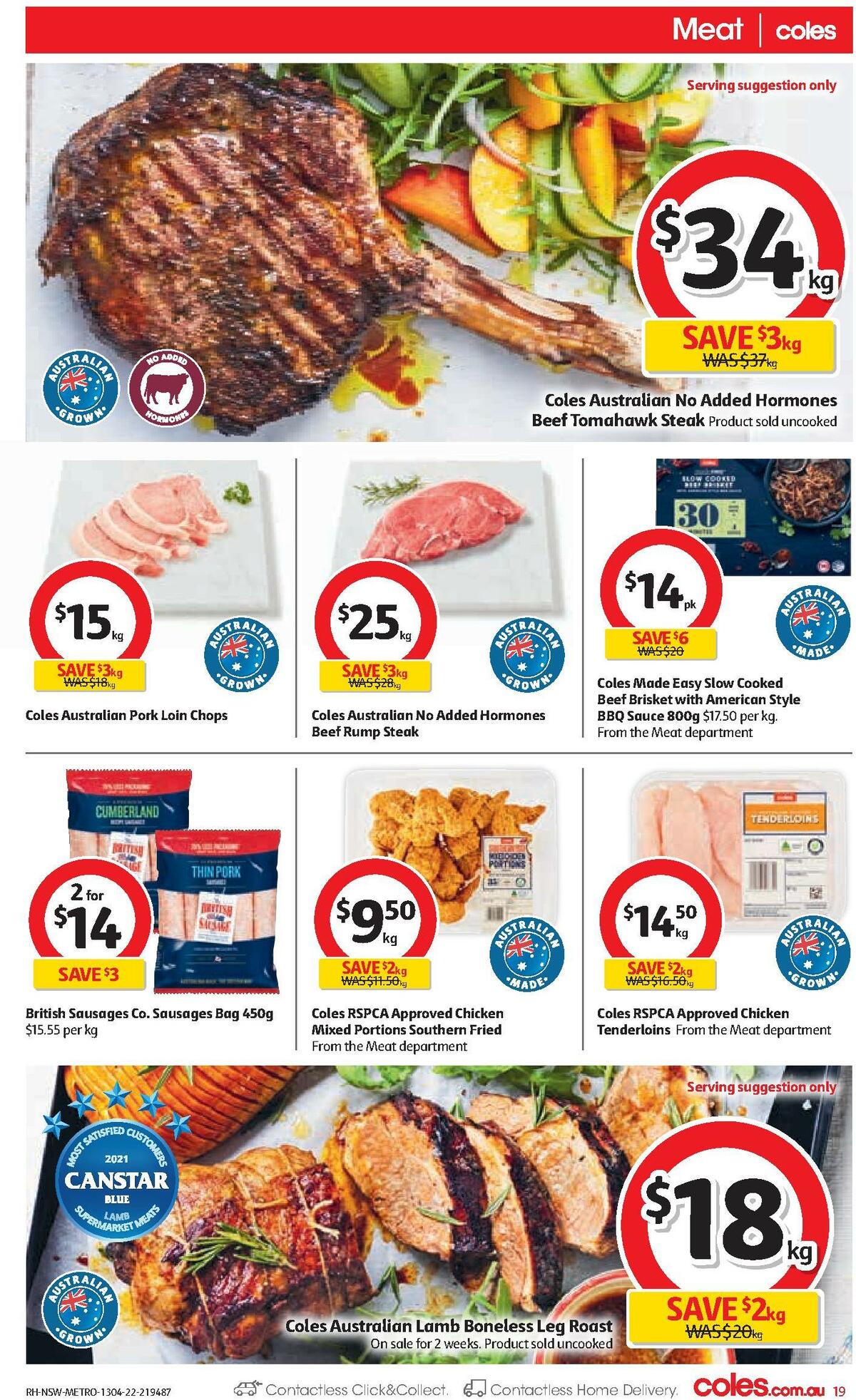 Coles Catalogues from 13 April