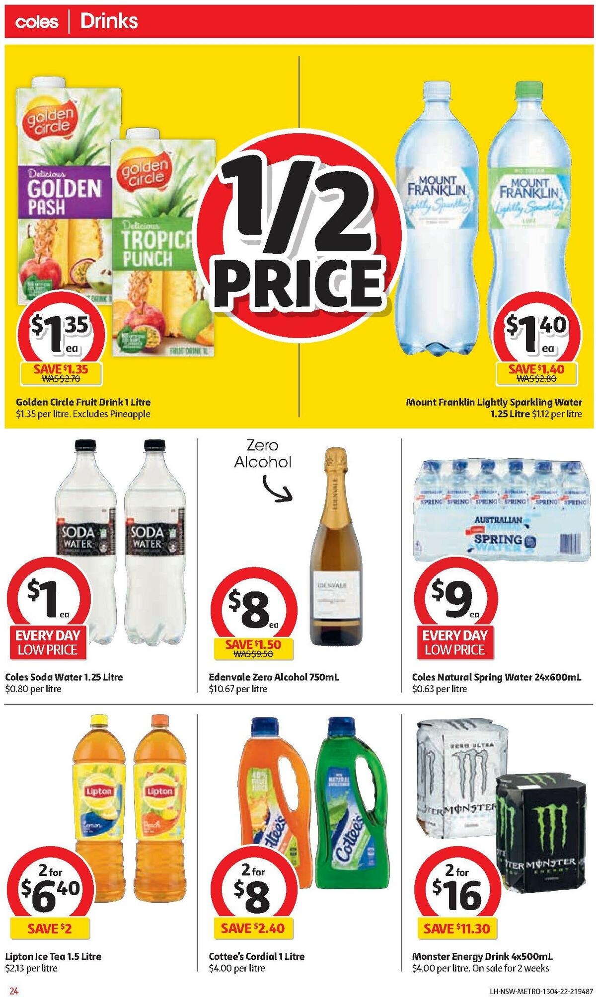 Coles Catalogues from 13 April