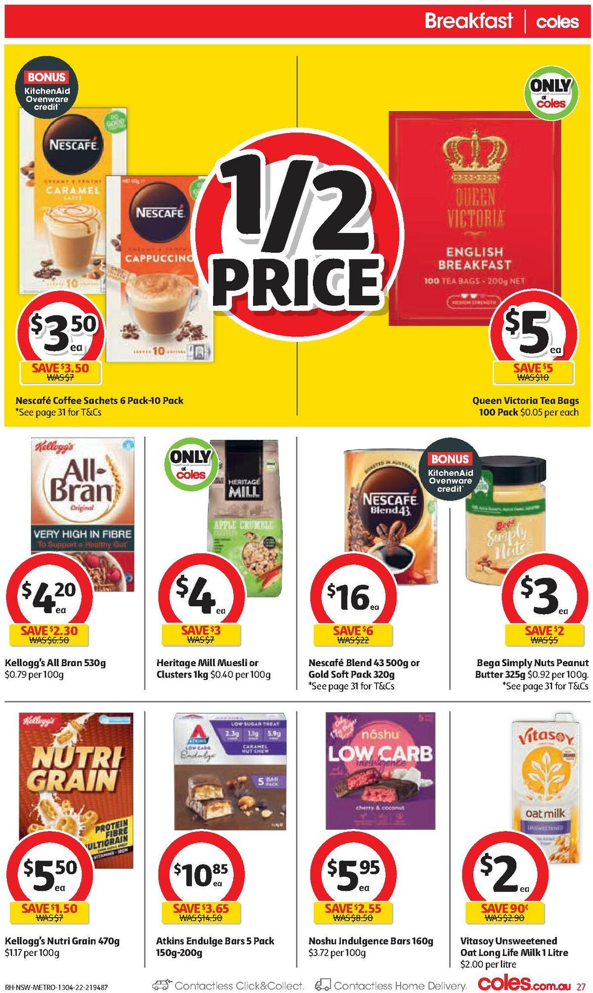 Coles Catalogues from 13 April