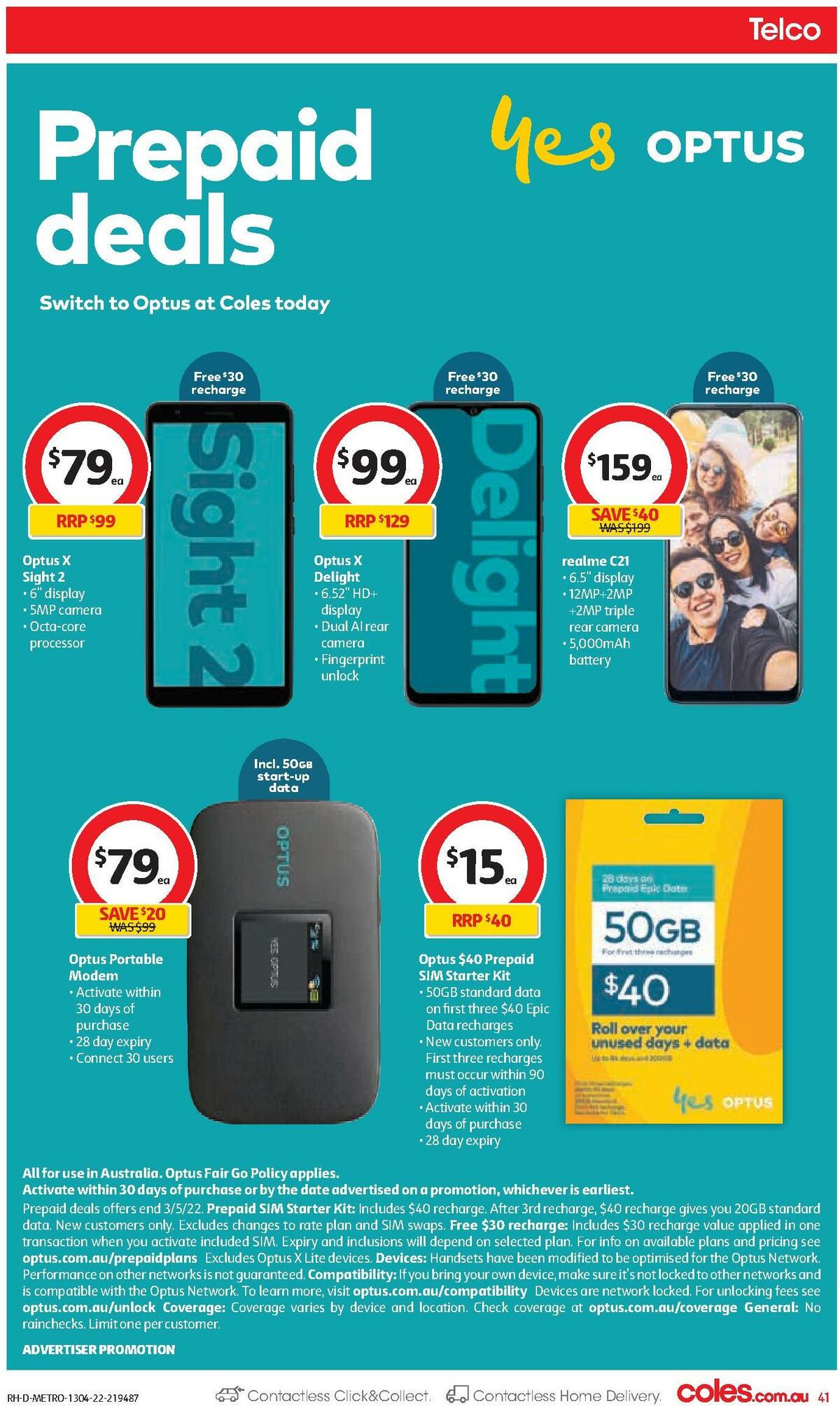 Coles Catalogues from 13 April