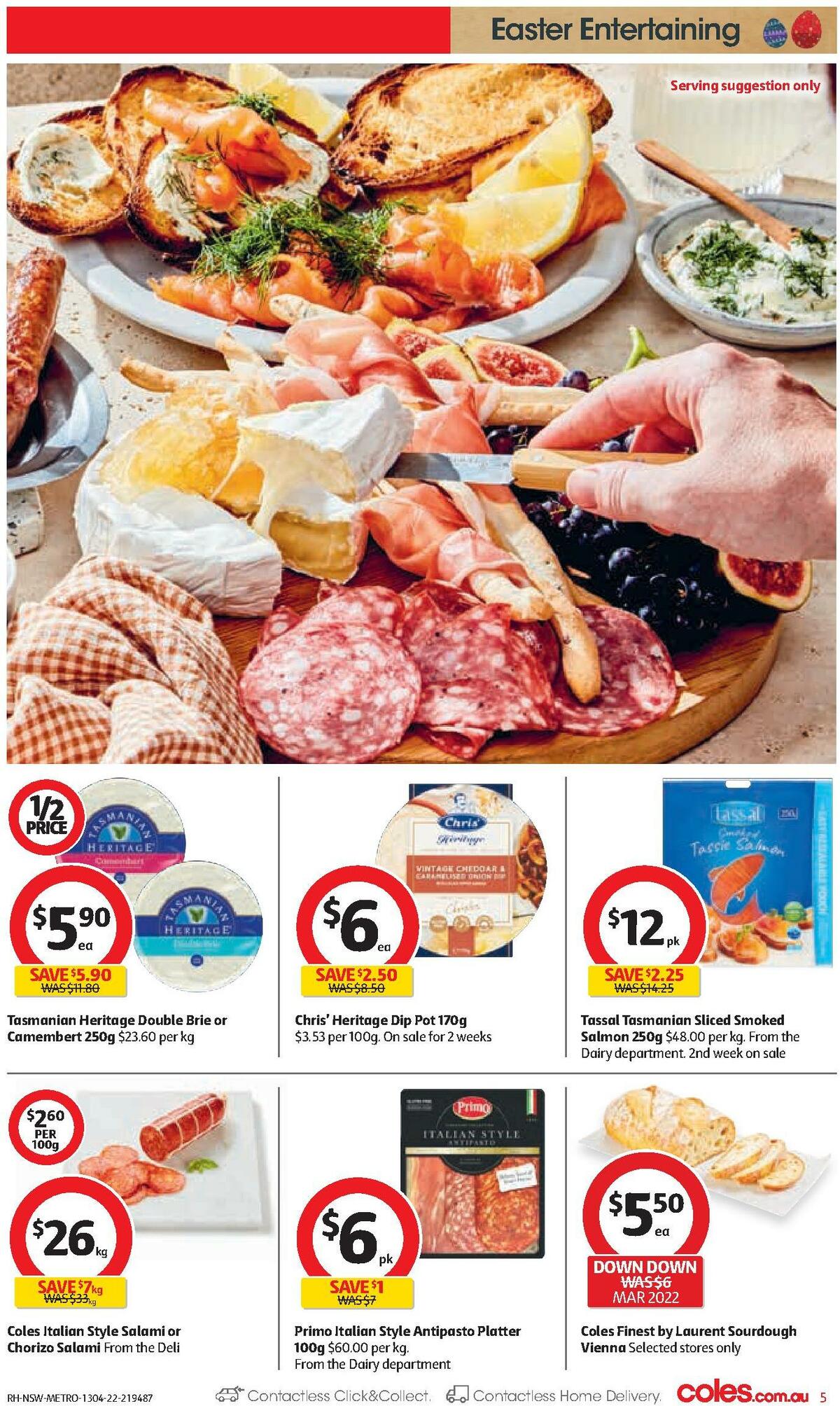 Coles Catalogues from 13 April