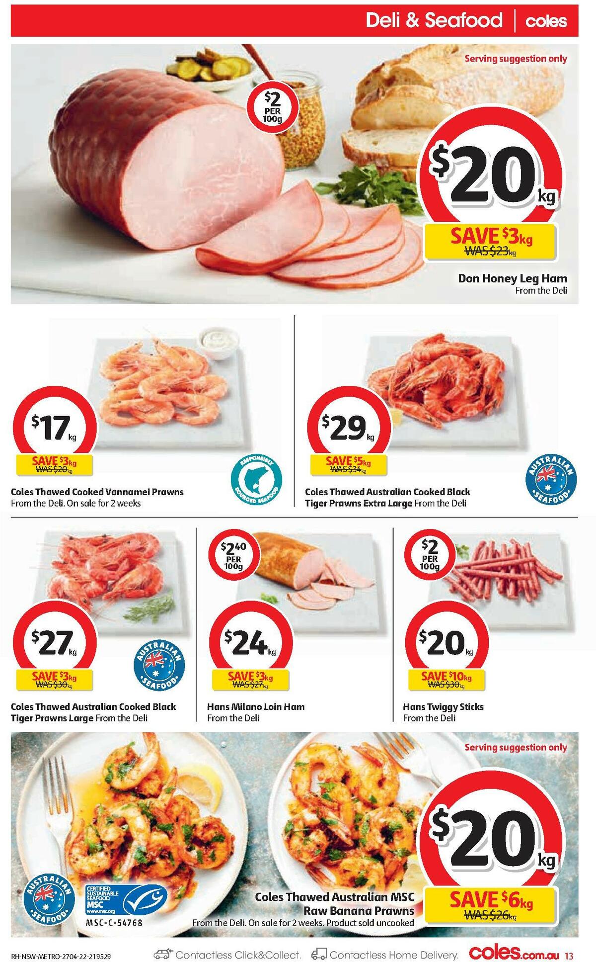 Coles Catalogues from 27 April