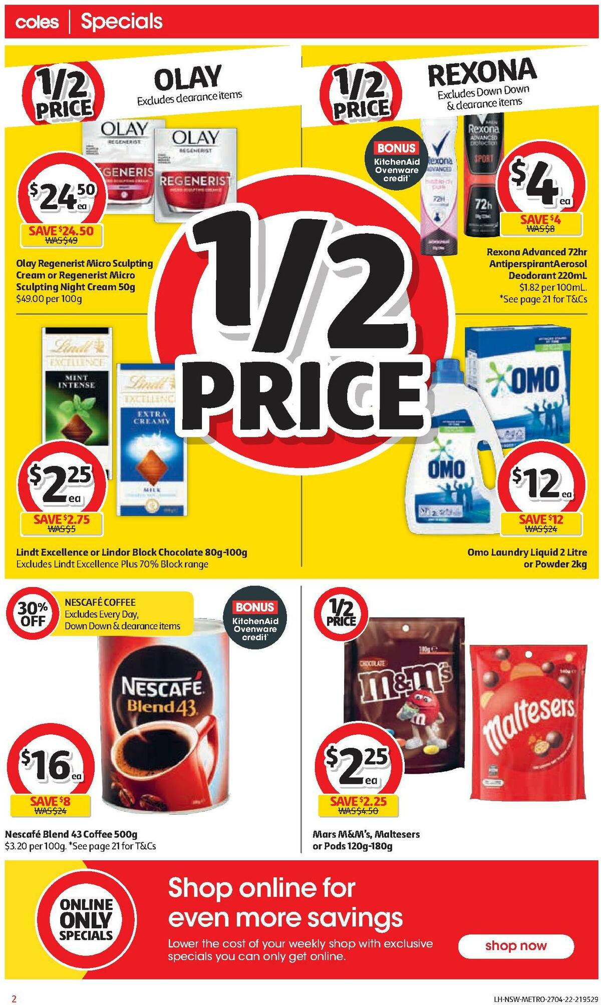 Coles Catalogues from 27 April
