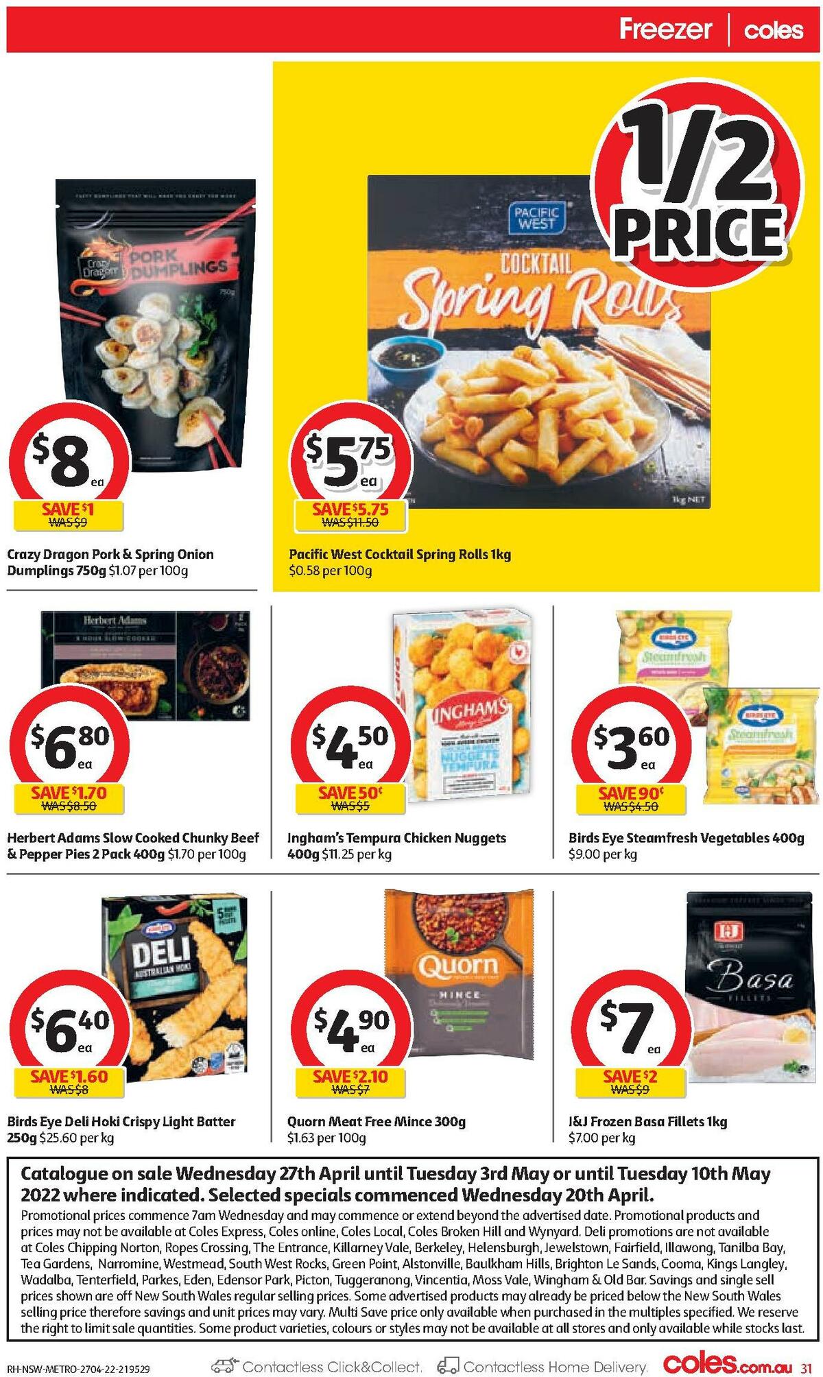Coles Catalogues from 27 April