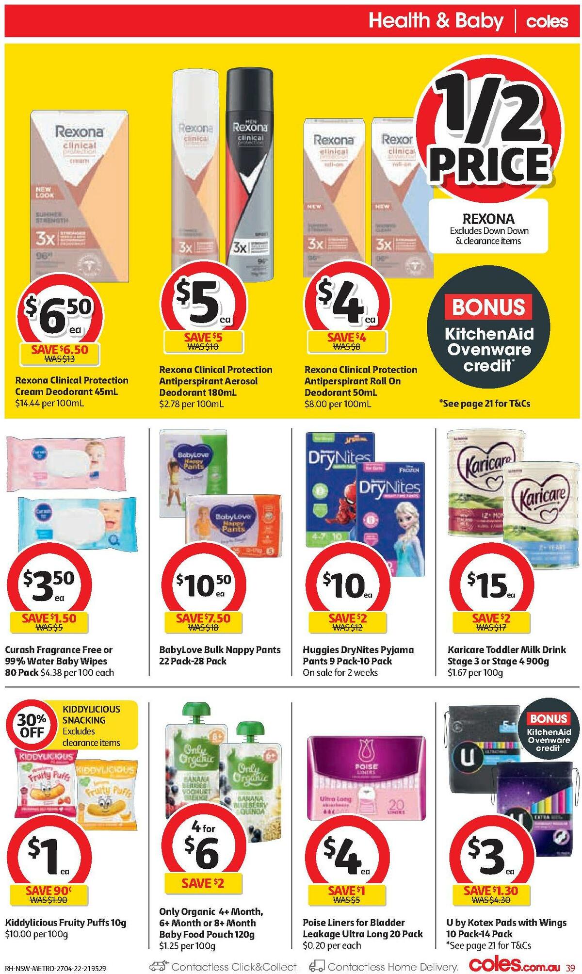 Coles Catalogues from 27 April