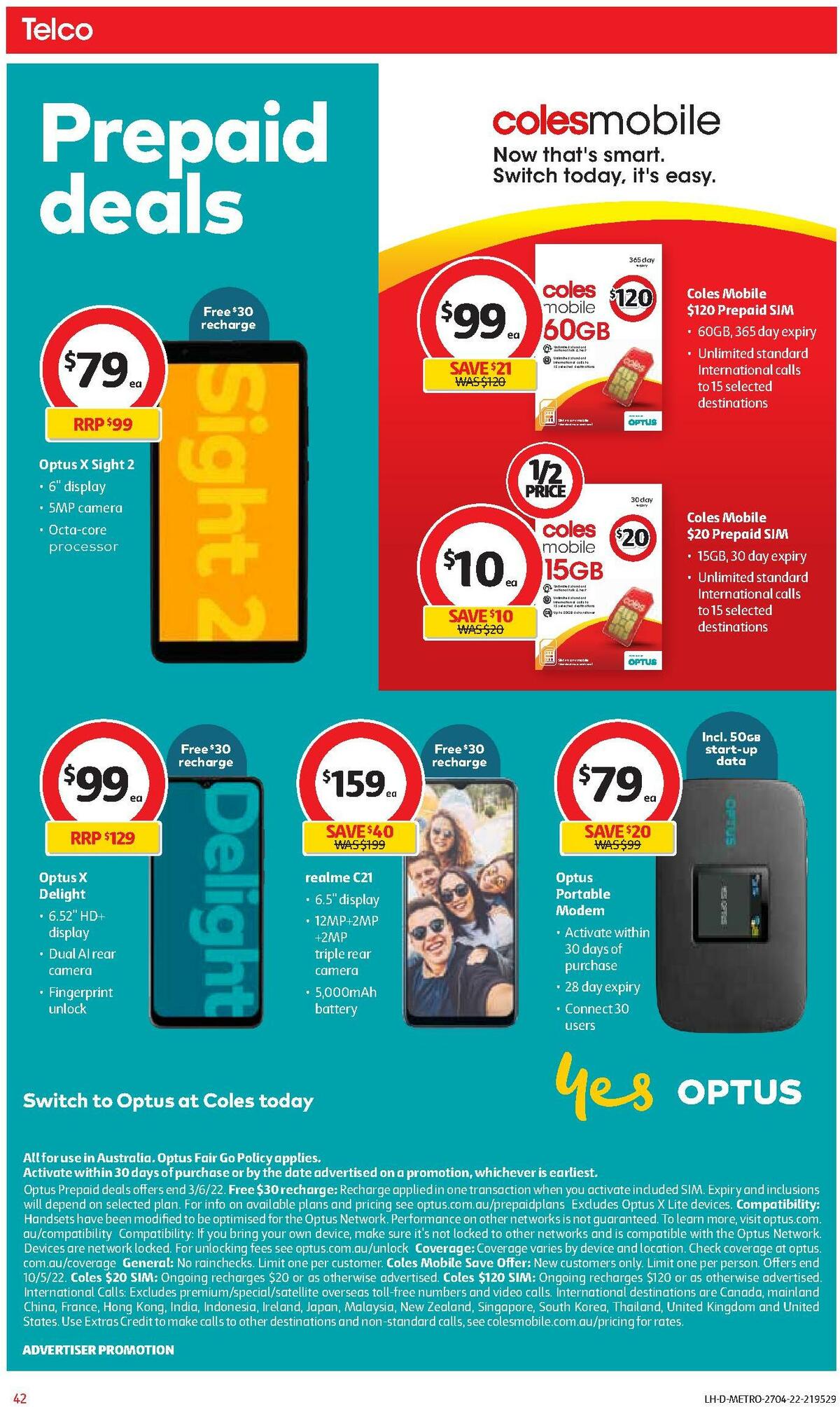 Coles Catalogues from 27 April