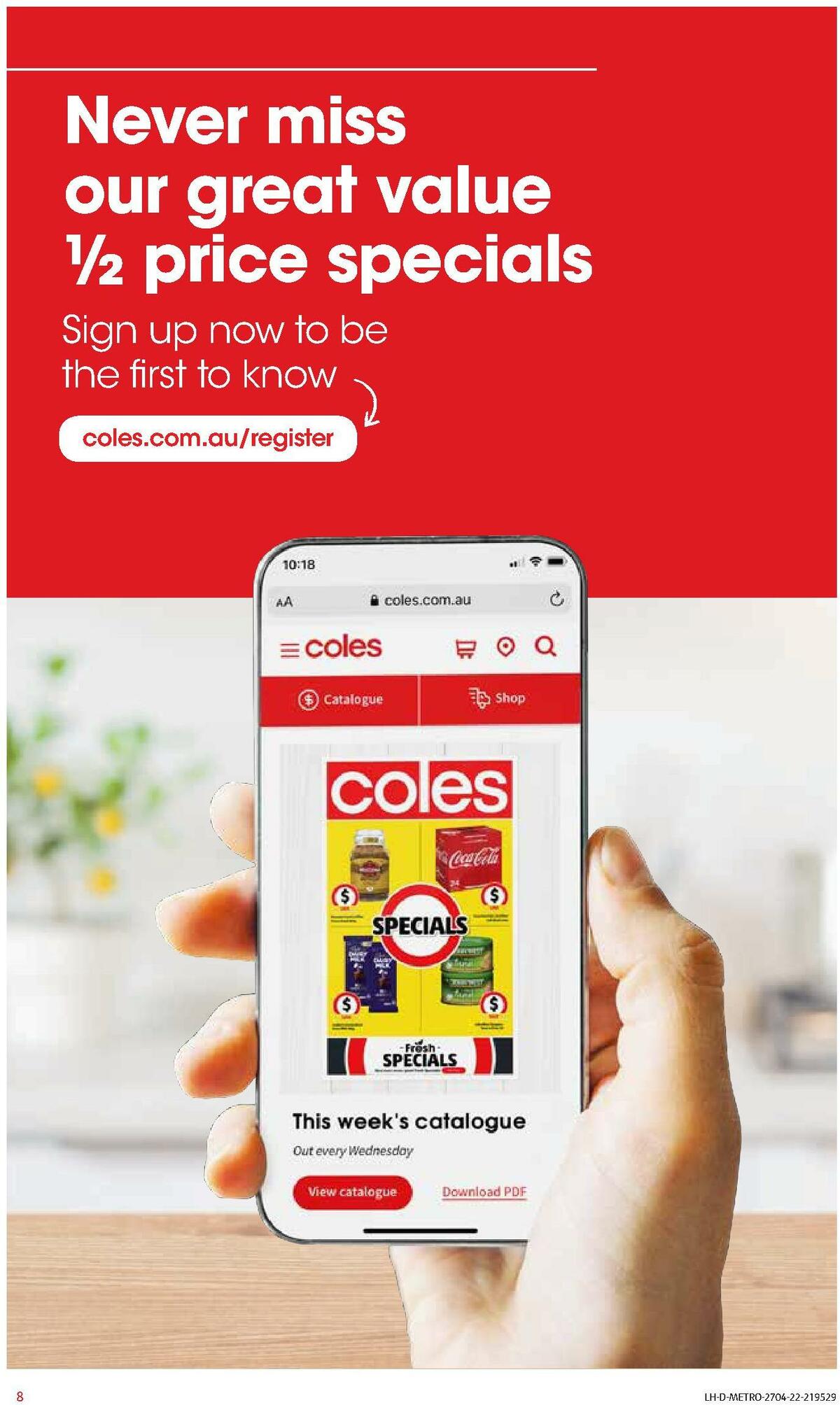 Coles Catalogues from 27 April