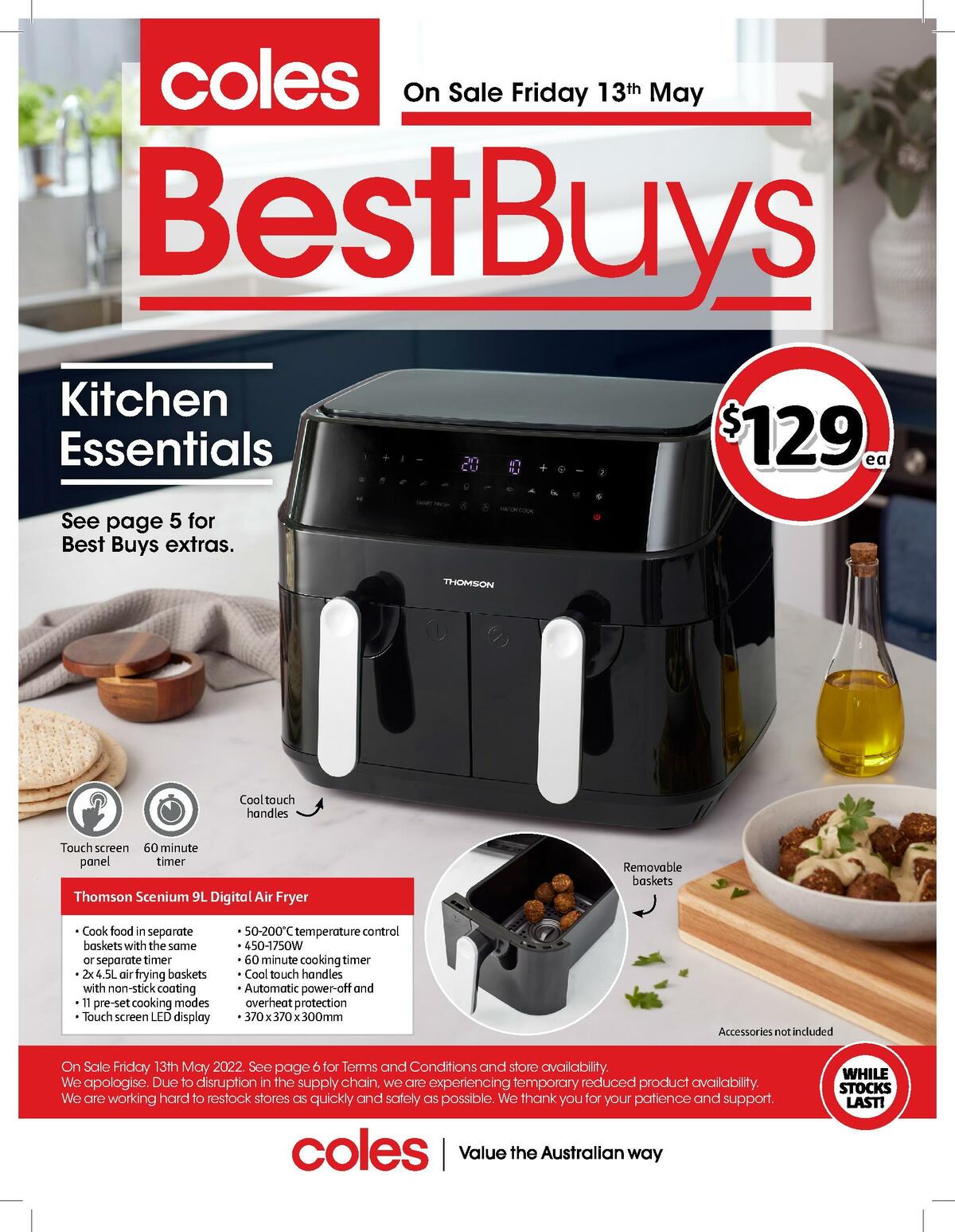Coles Best Buys - Kitchen Essentials Catalogues from 13 May