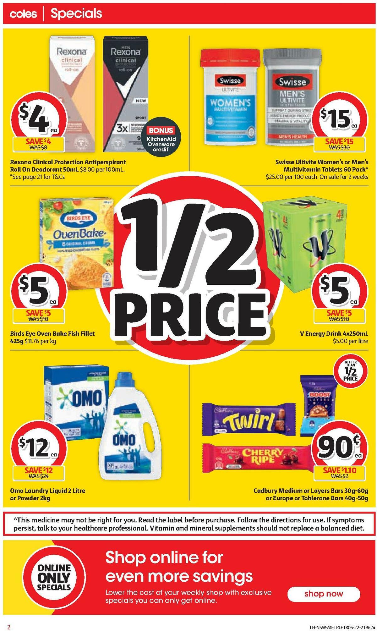 Coles Catalogues from 18 May