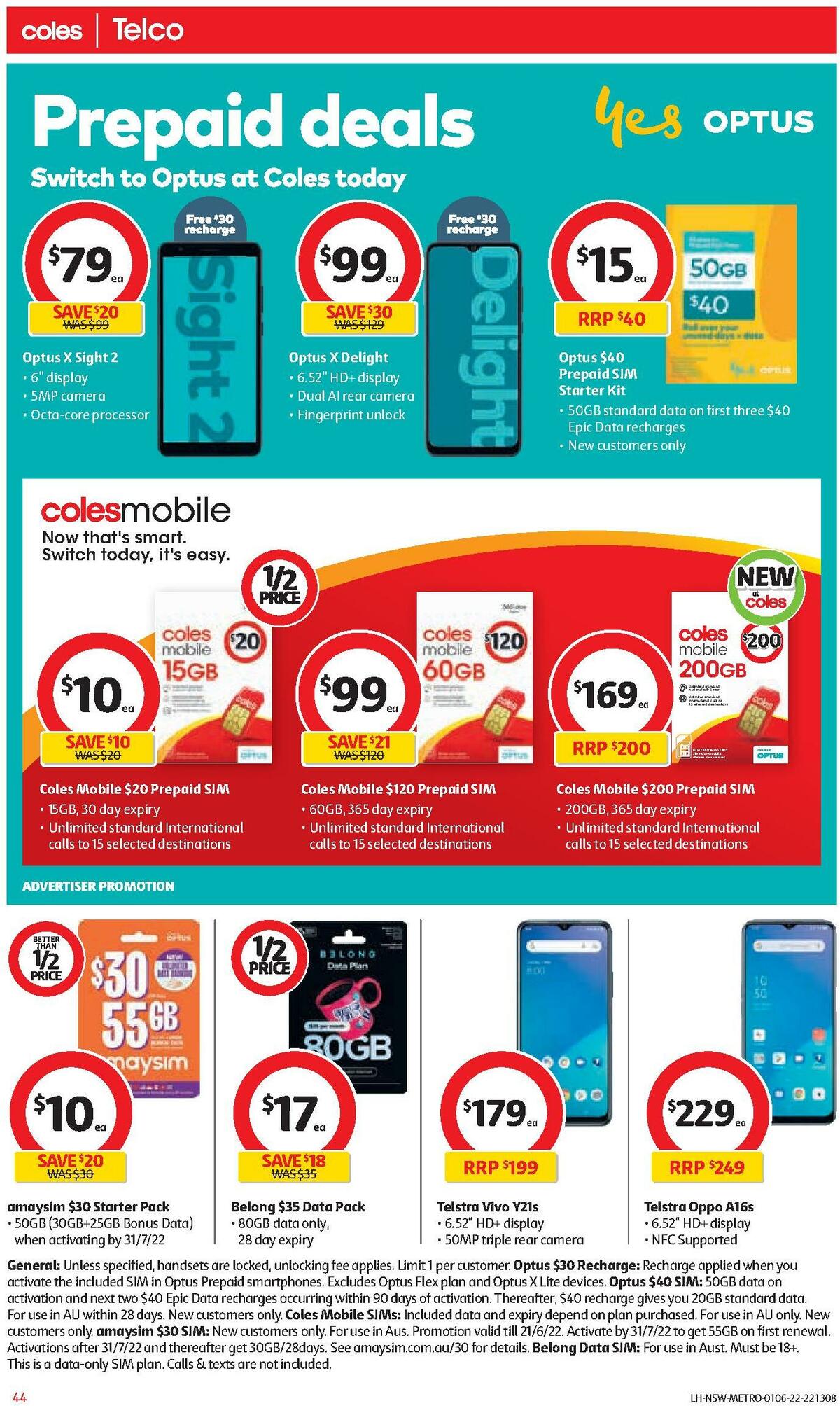 Coles Catalogues from 1 June