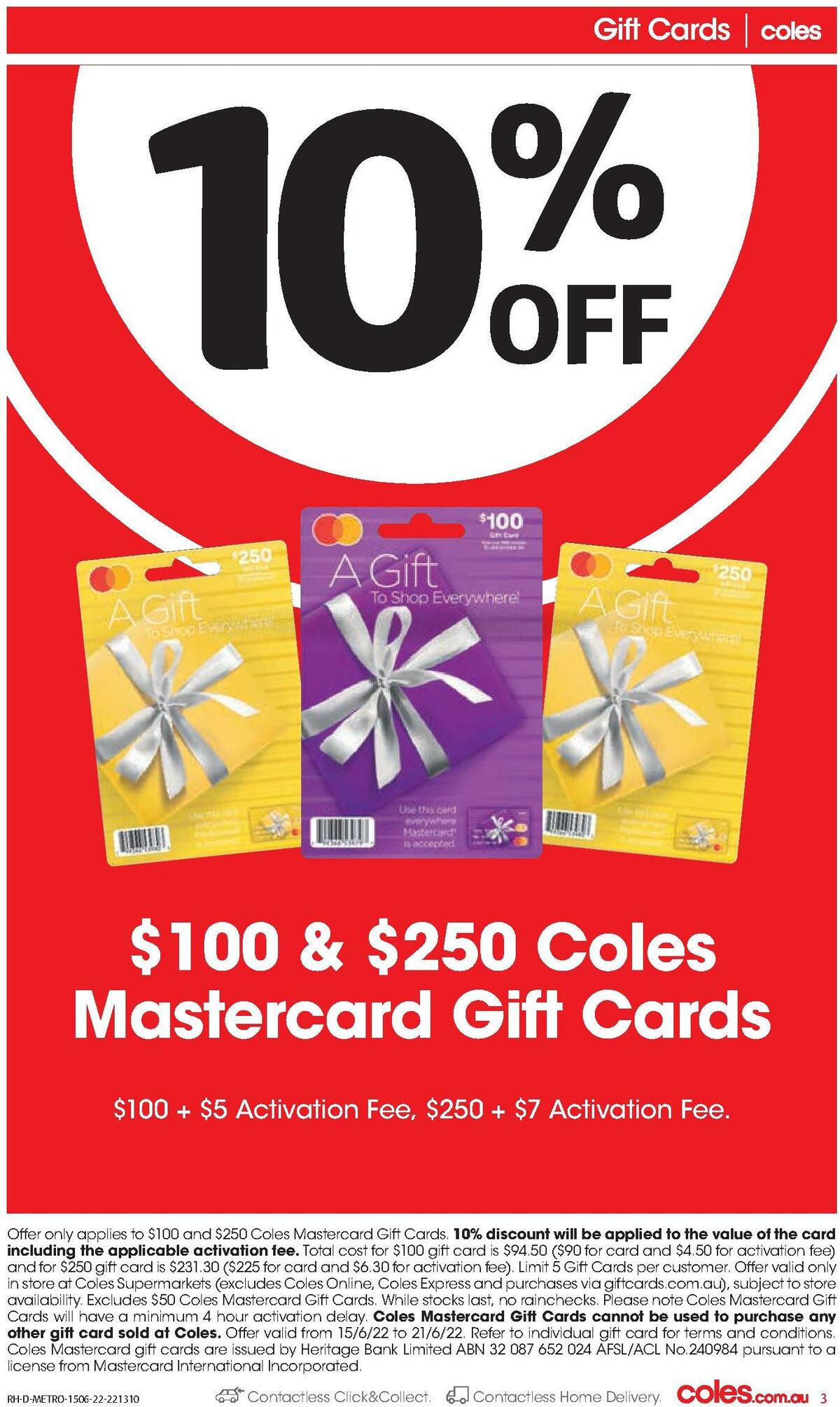 Coles Catalogues from 15 June