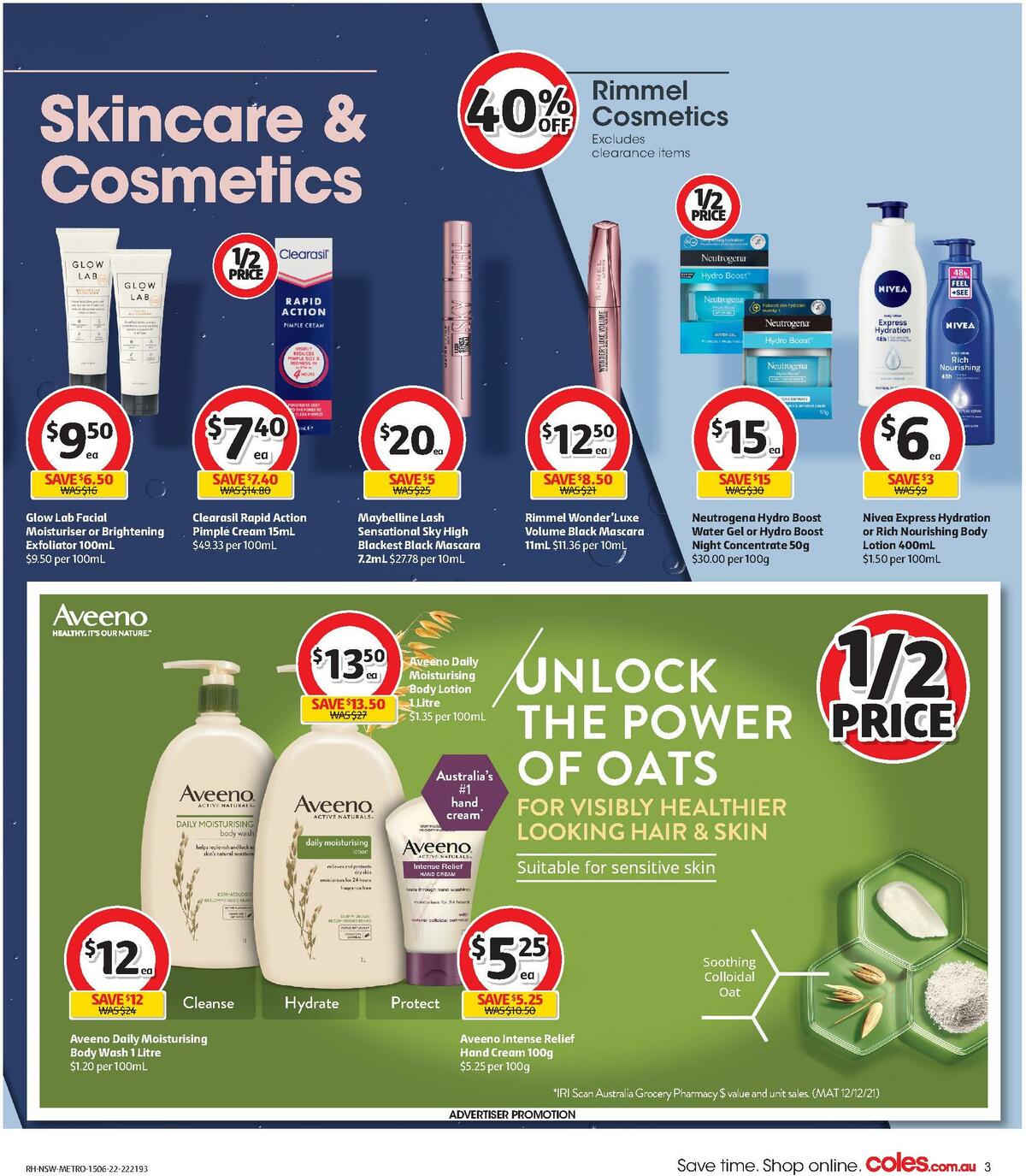 Coles Health & Beauty Catalogues from 15 June