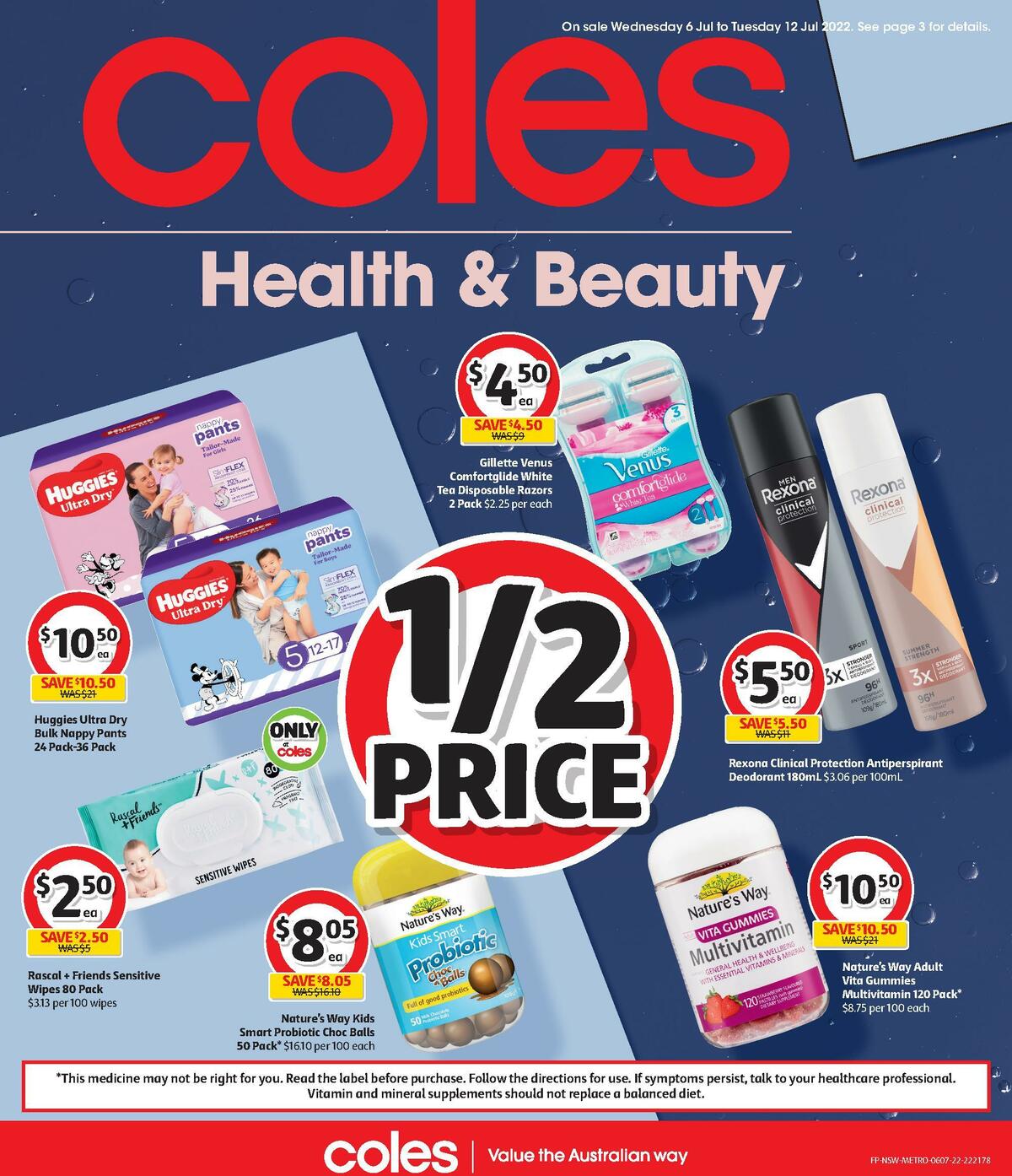 Coles Health & Beauty Catalogues from 6 July
