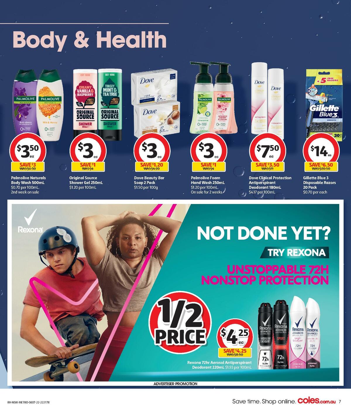 Coles Health & Beauty Catalogues from 6 July