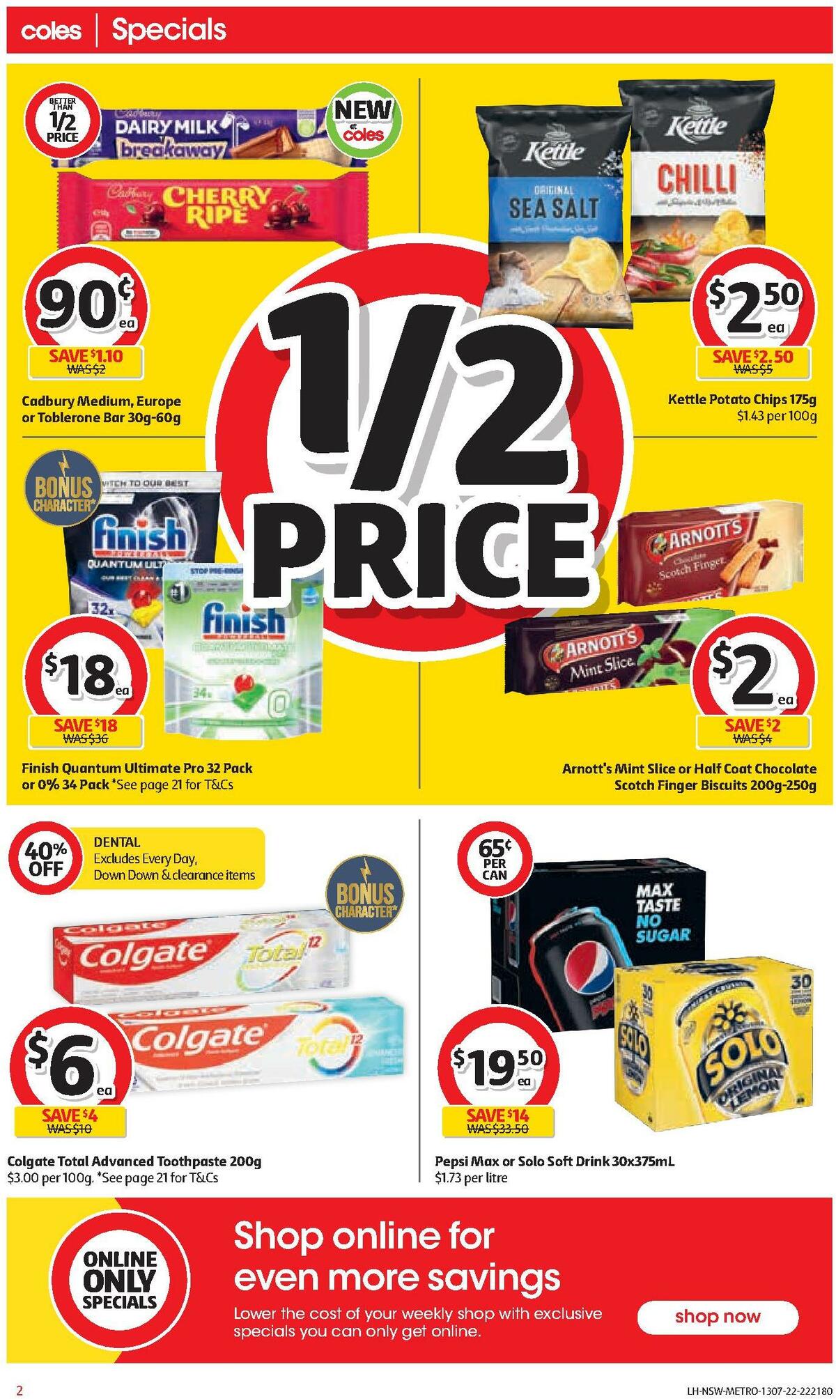 Coles Catalogues from 13 July