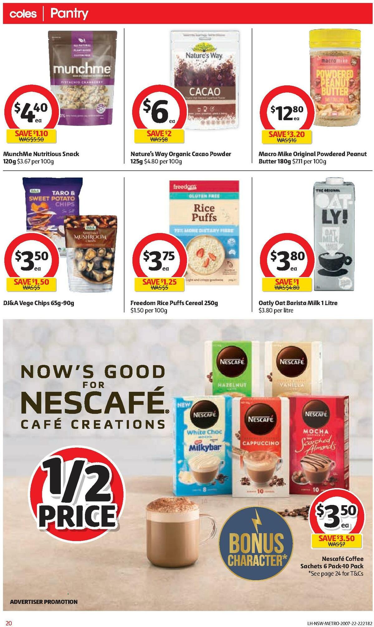 Coles Catalogues from 20 July