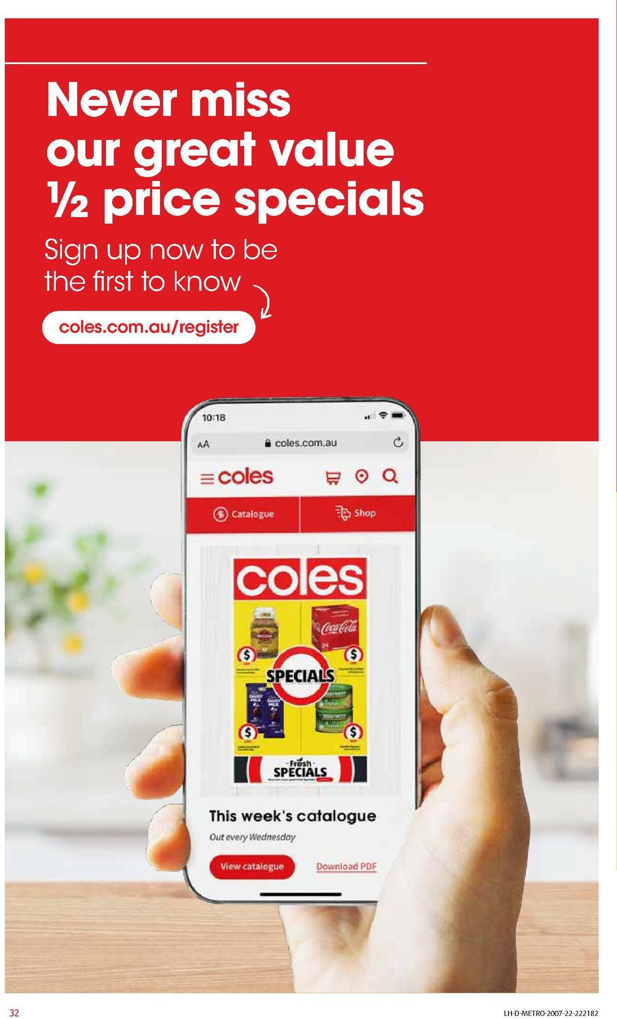 Coles Catalogues from 20 July