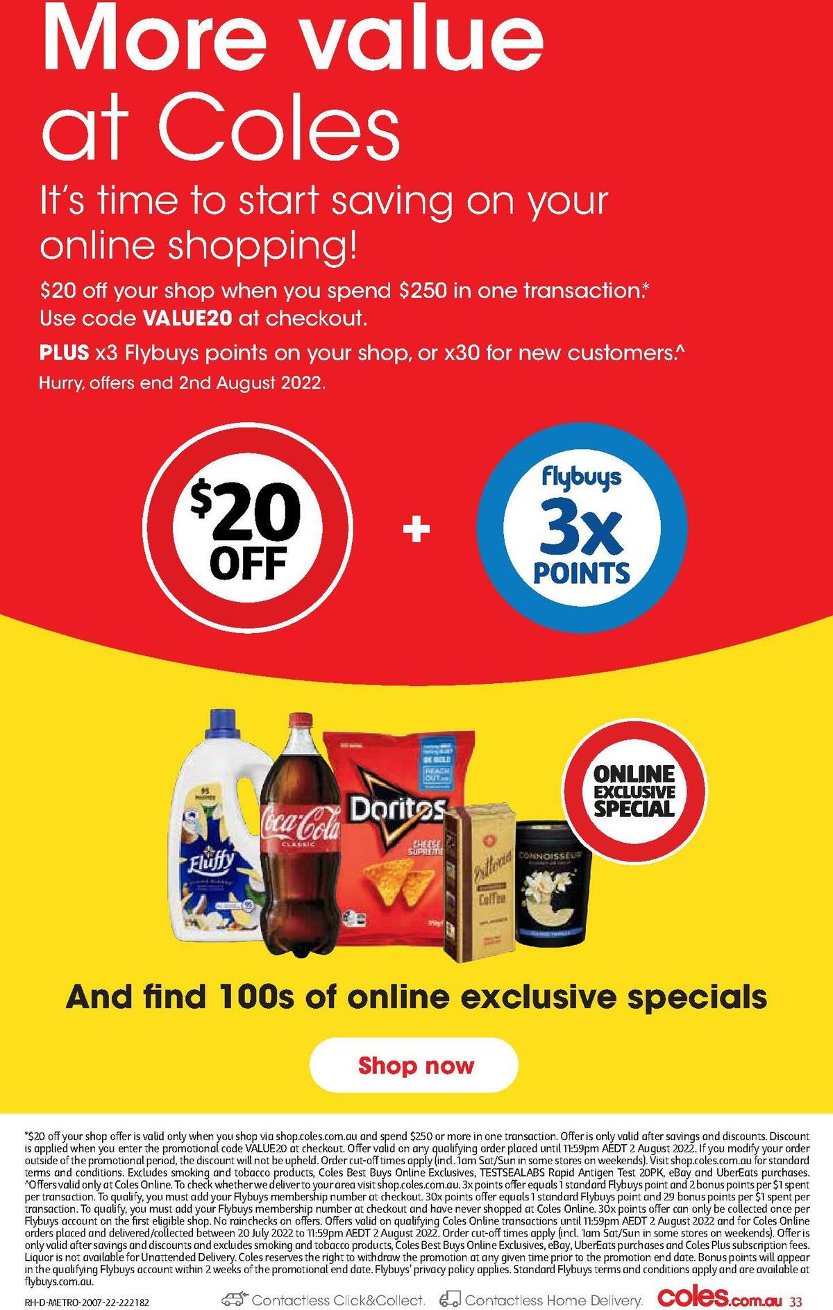 Coles Catalogues from 20 July