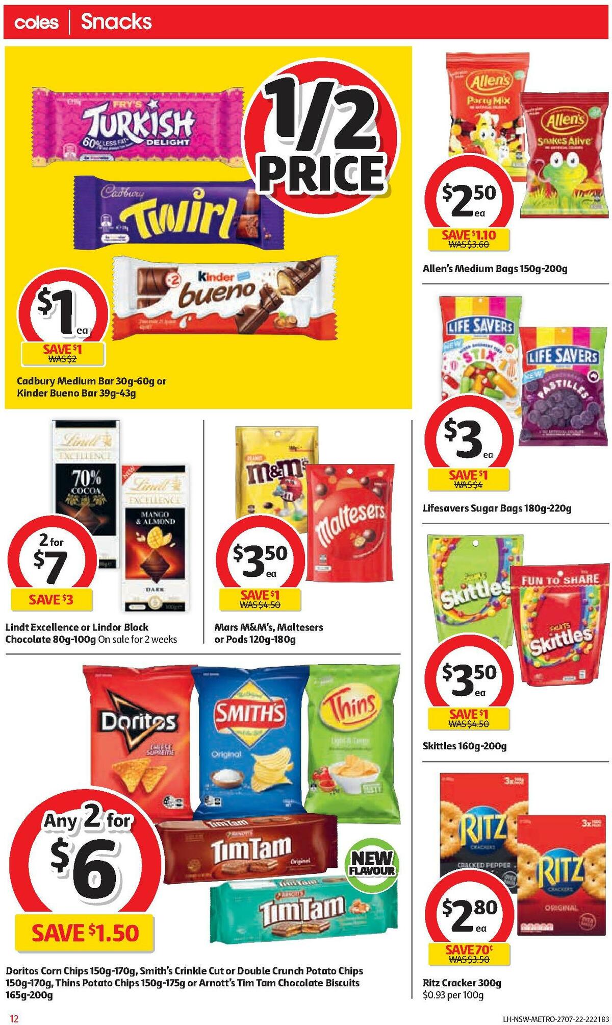 Coles Catalogues from 27 July