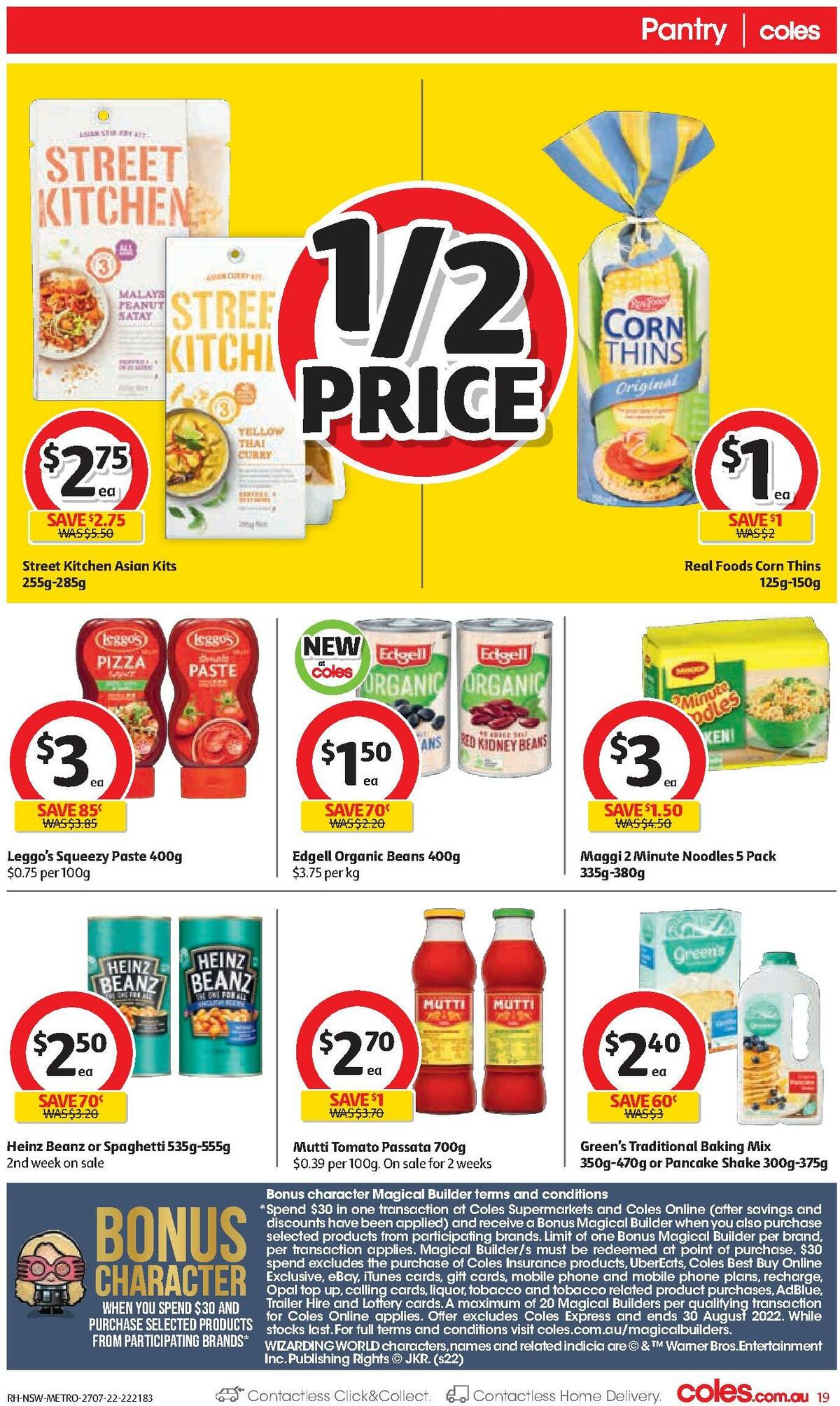 Coles Catalogues from 27 July