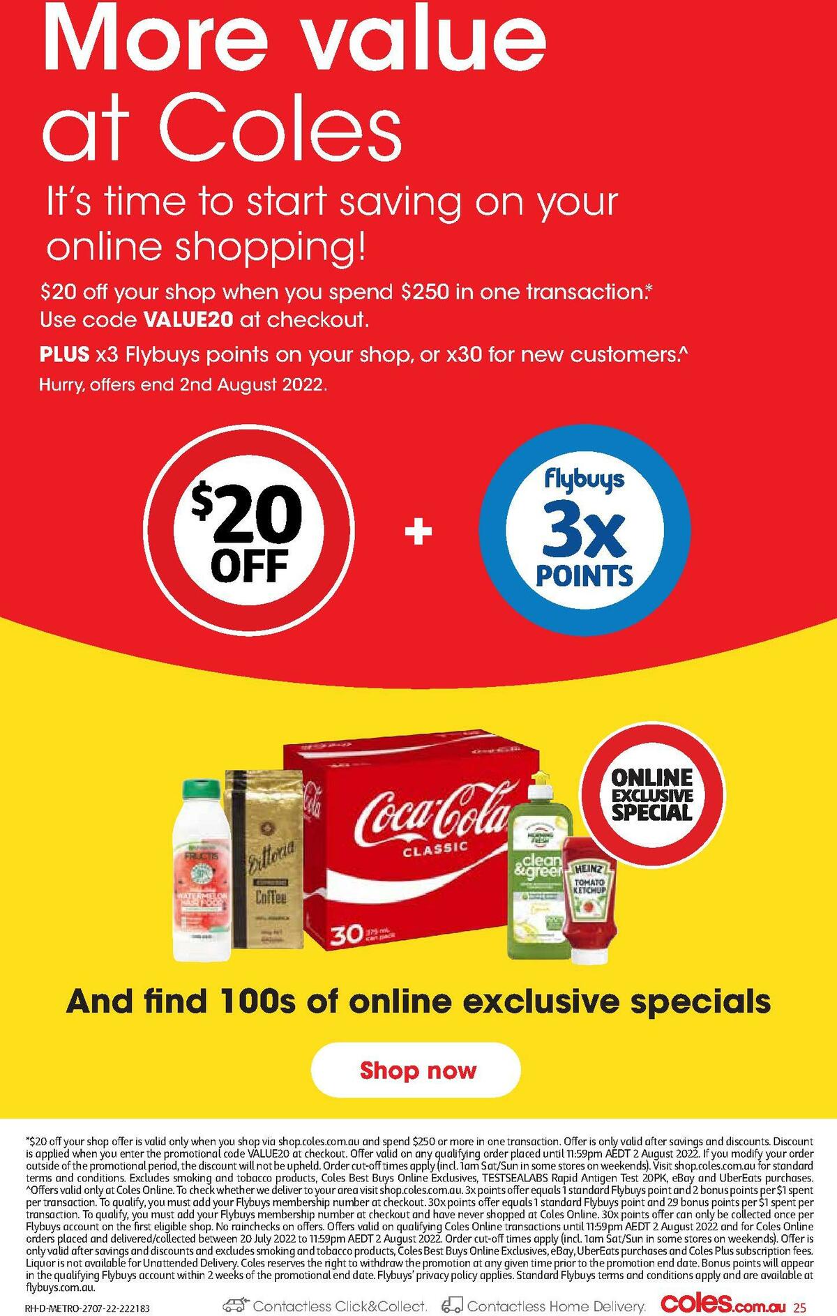 Coles Catalogues from 27 July