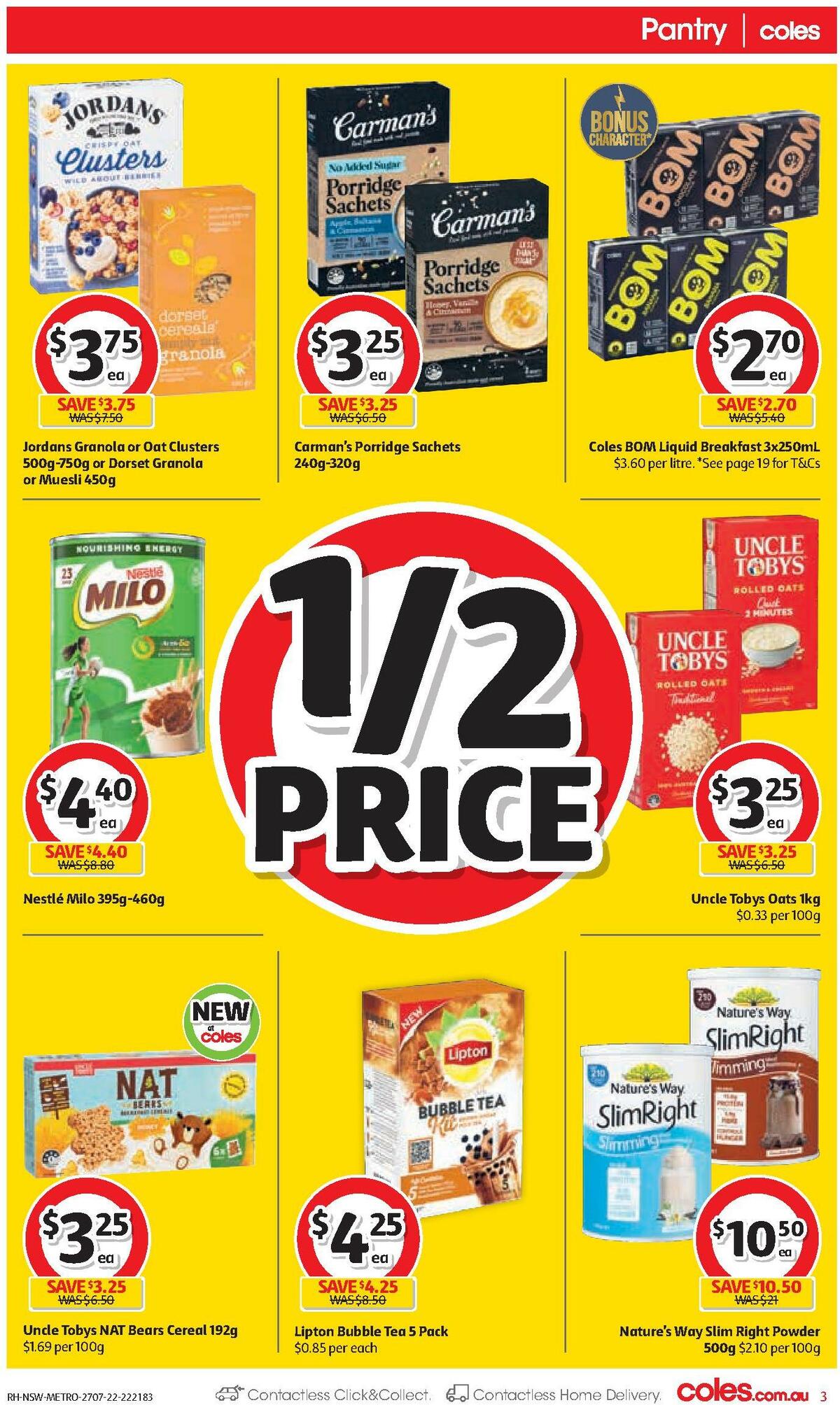 Coles Catalogues from 27 July