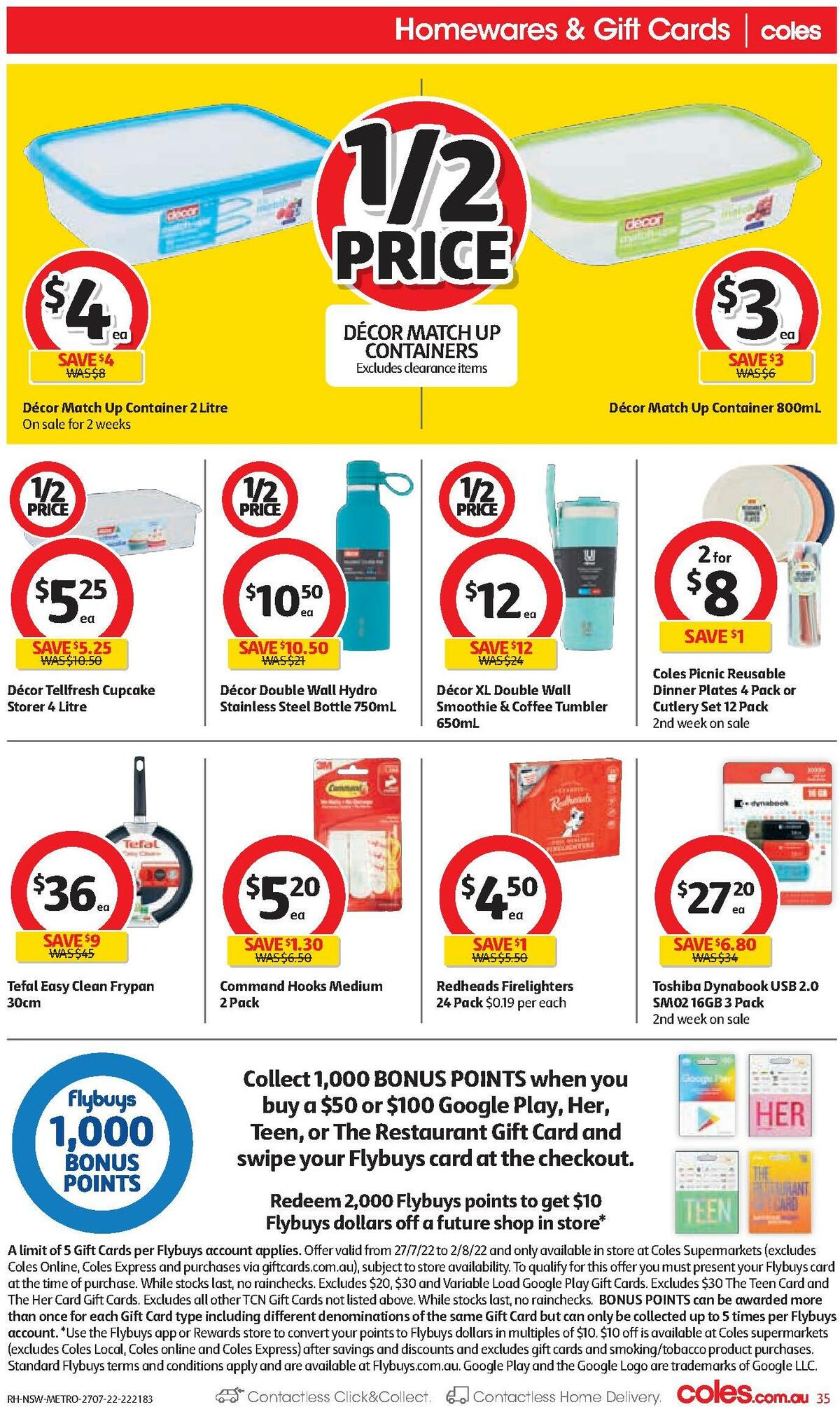 Coles Catalogues from 27 July