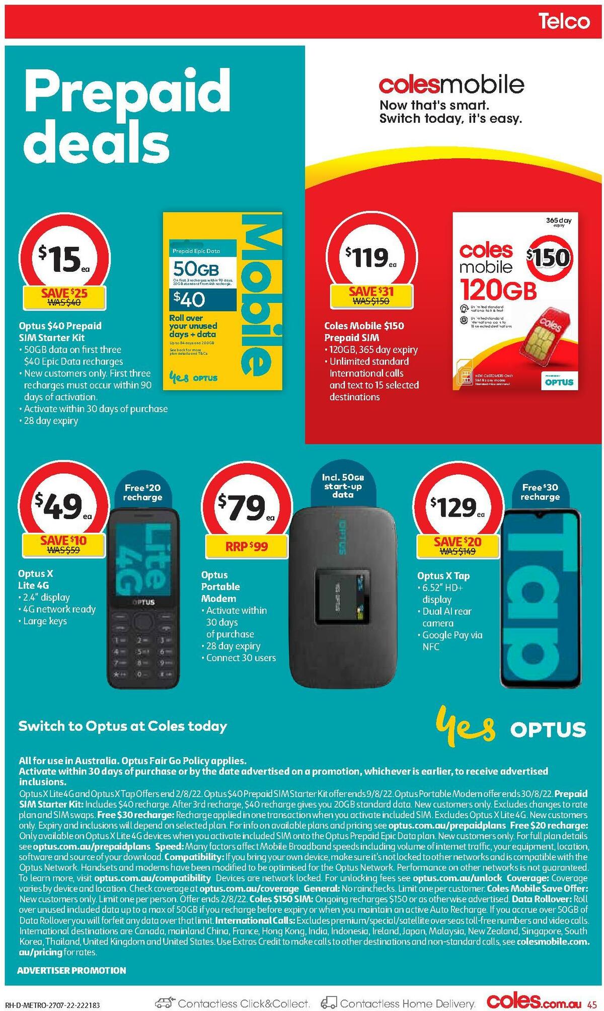 Coles Catalogues from 27 July
