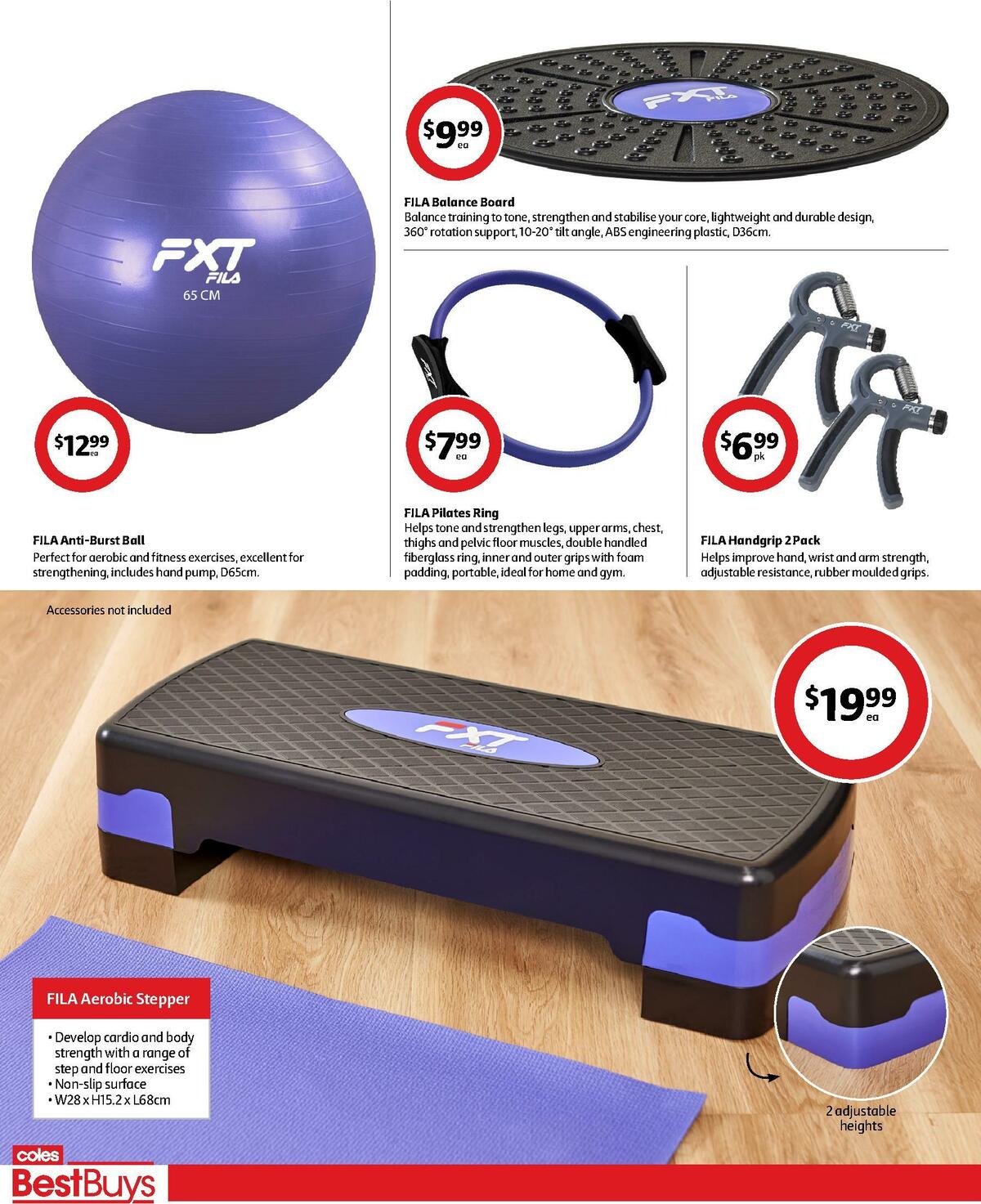 Coles Best Buys - Home Fitness Catalogues from 29 July