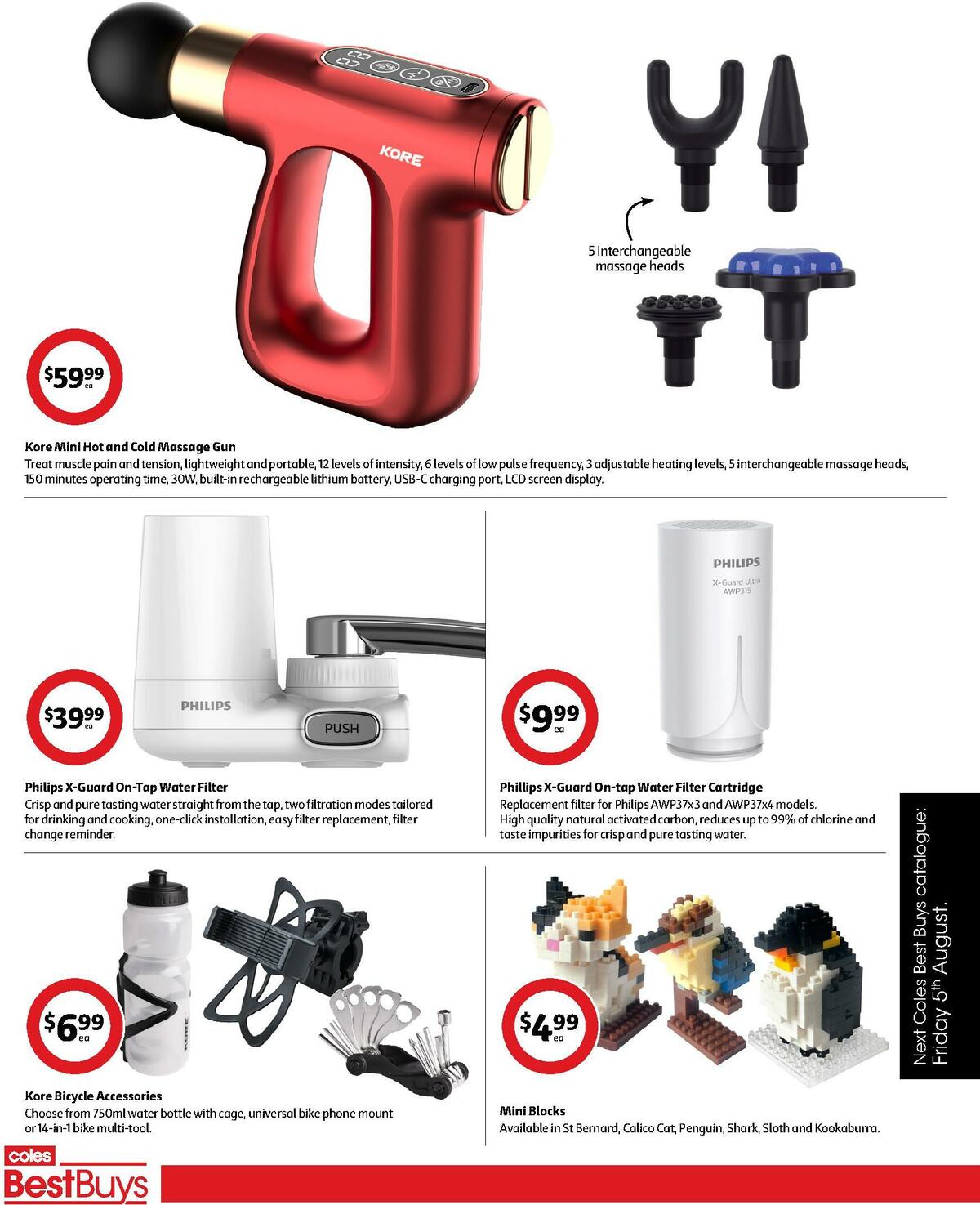 Coles Best Buys - Home Fitness Catalogues from 29 July