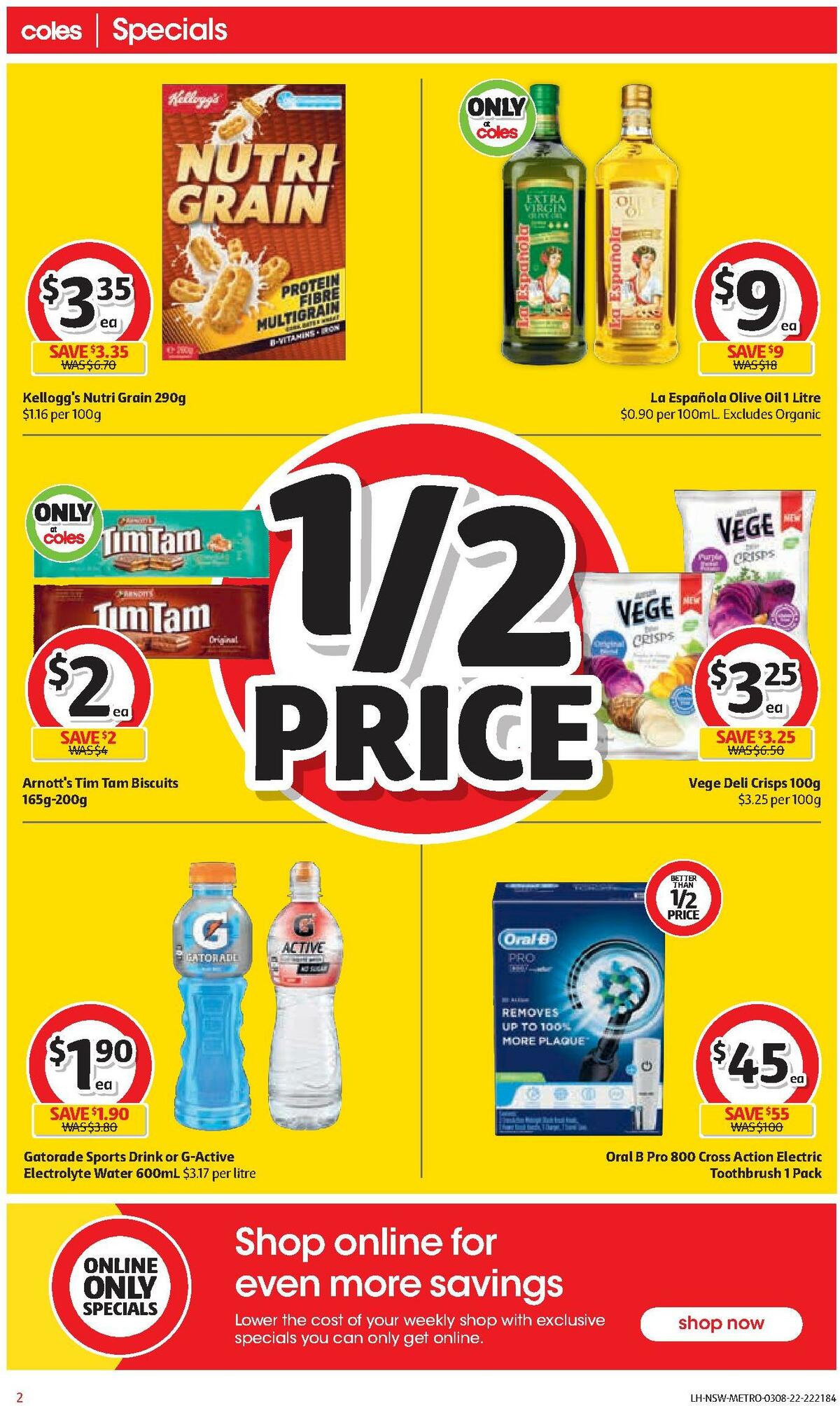 Coles Catalogues from 3 August