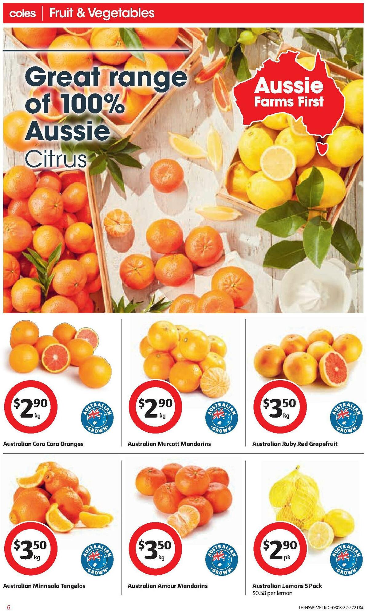 Coles Catalogues from 3 August